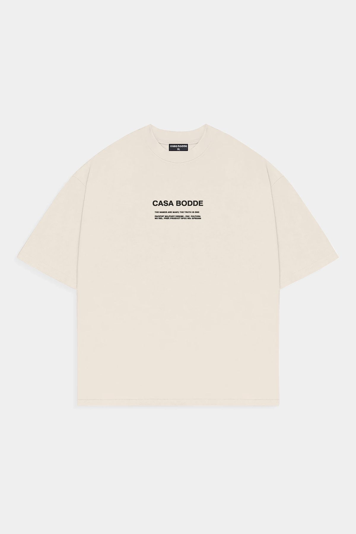 Casa Bodde The Names Baskılı Basic Unisex Tişört