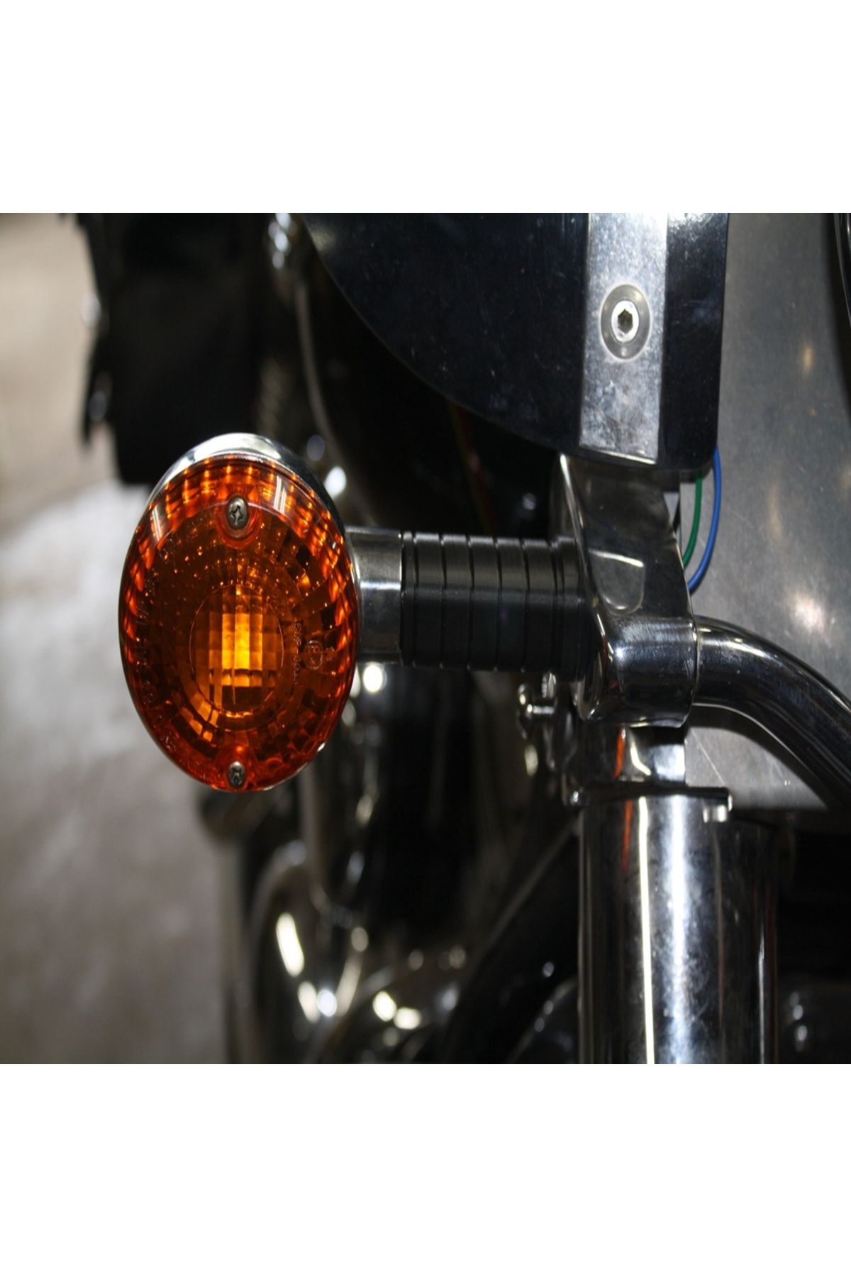 Lucest Turn Sinyal Kök Seti - 2002 Kawasaki VN1500 Uyumlu (Plastik Aparattır!!!)