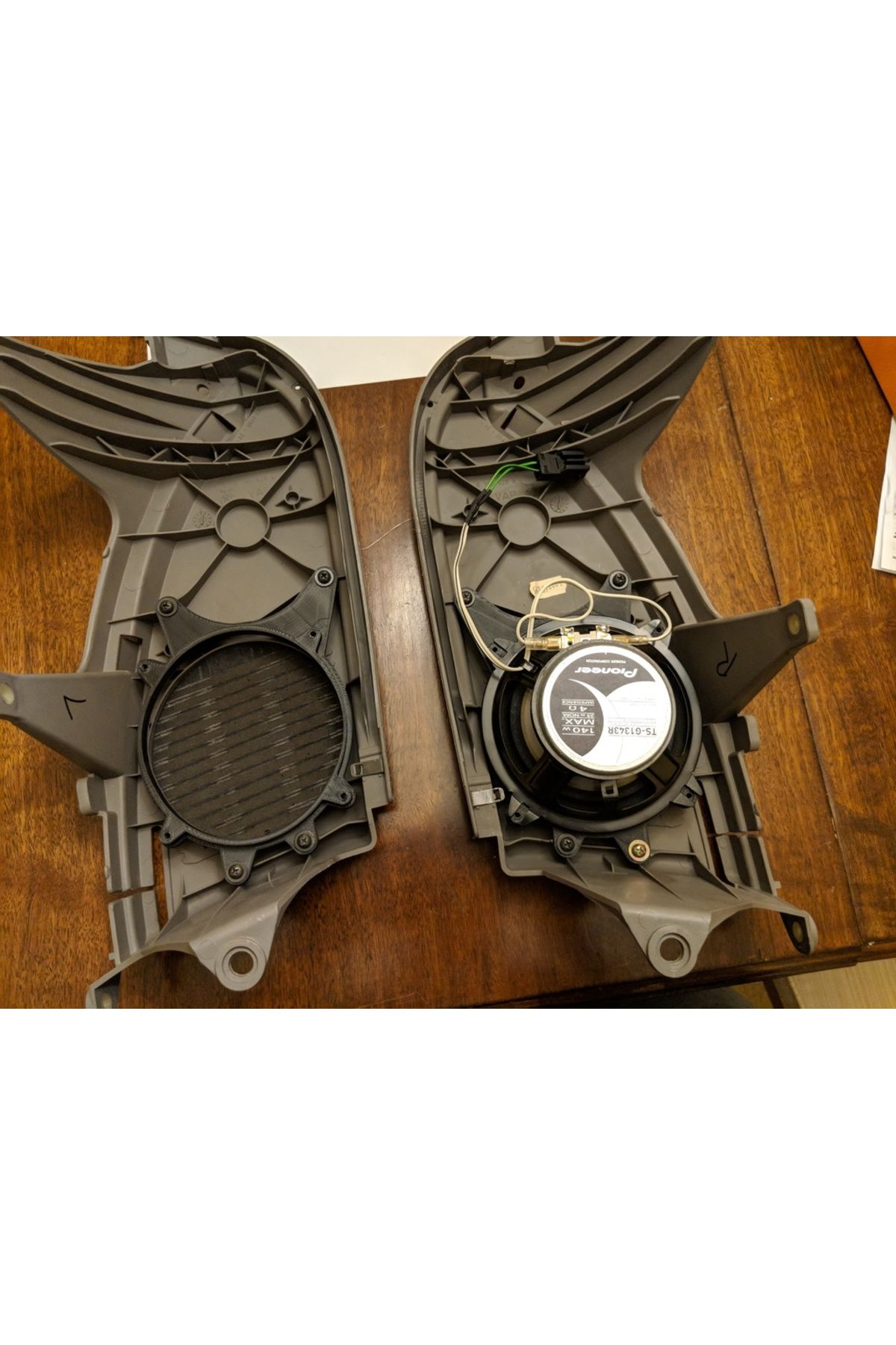 Lucest 5.25 "bmw 318ti E36 Kompakt E36c İçin Arka Hoparlör Adaptörü (plastik Aparattır!!!)