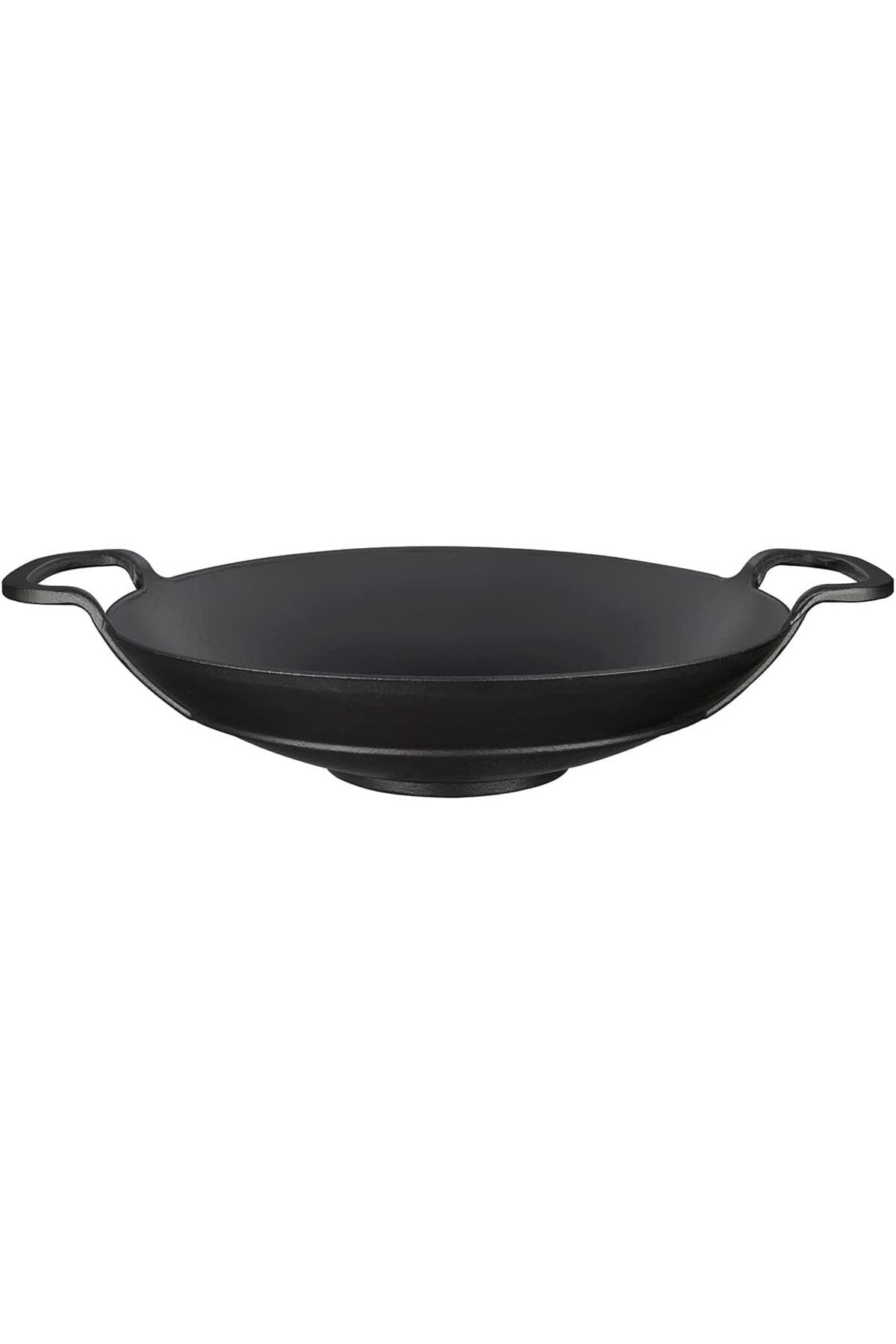 STOREMAX ELZ Döküm Wok Tava, Metal Kulplu, 38cm, Siyah FRNTR 1127478