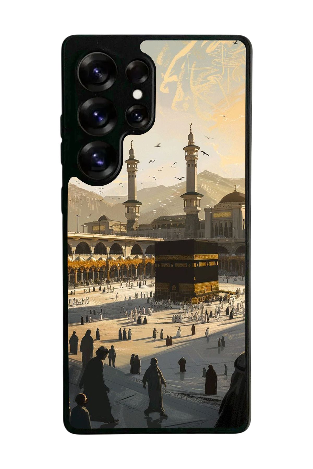 BGAKSESUAR Samsung Galaxy S25 Ultra Uyumlu Siyah Kılıf – Yumuşak Silikon, Koruyucu, Şok Emici Kapak