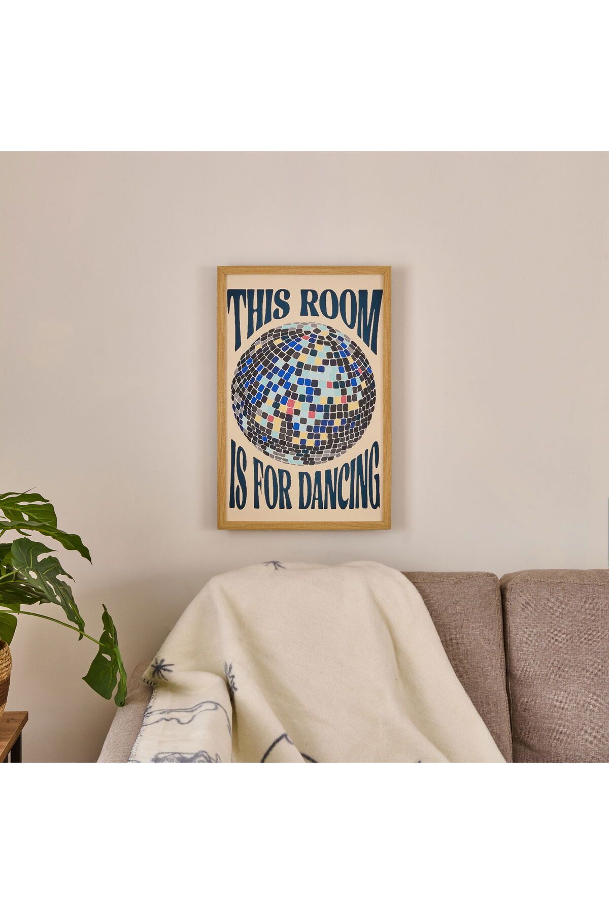 ASPARTAM This Room Is For Dancing Pano Tablo - Renkli - 40x60 cm