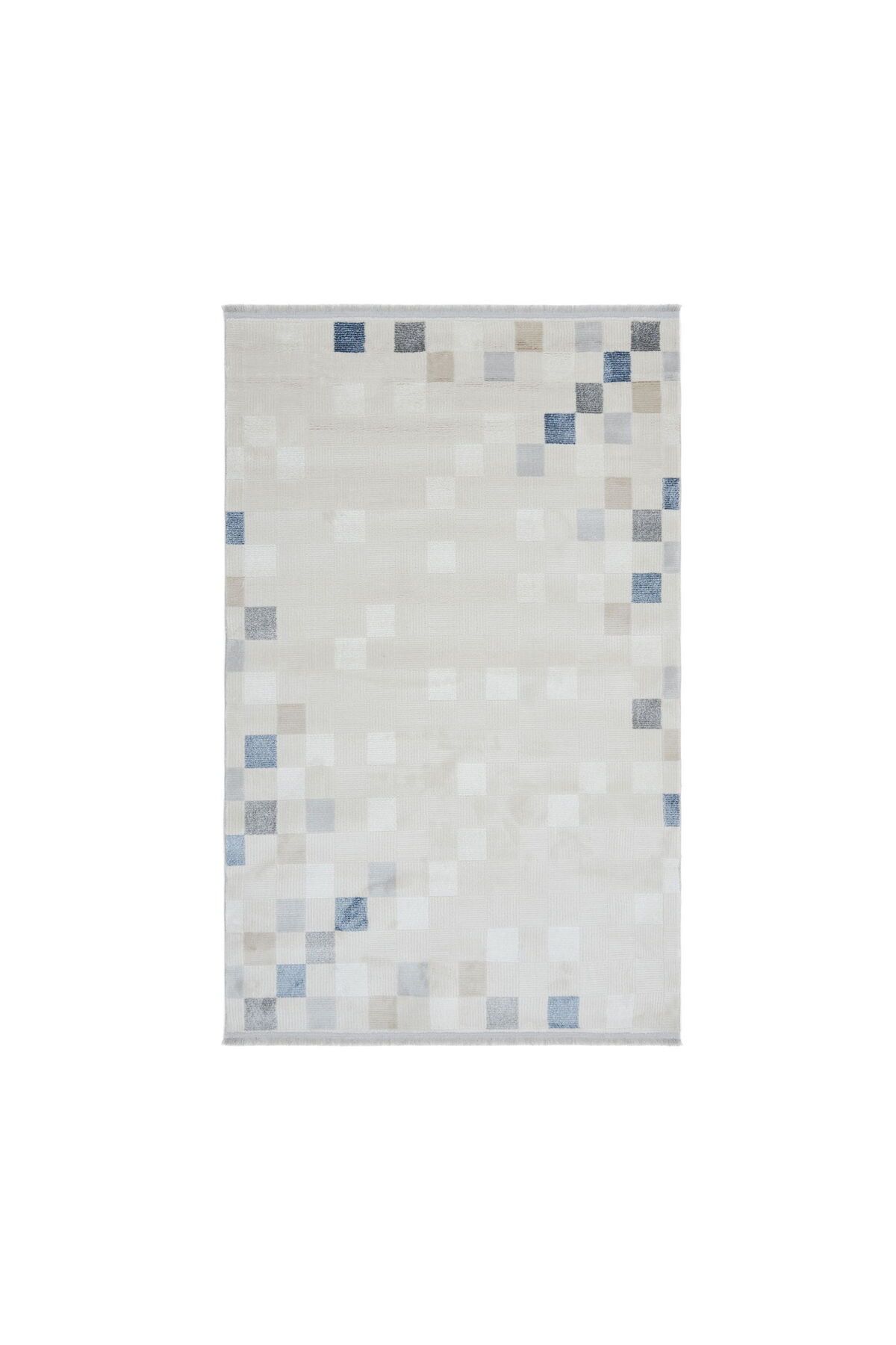 ASPARTAM Lal 0118 Halı - Mavi / Ekru - 120x180 cm