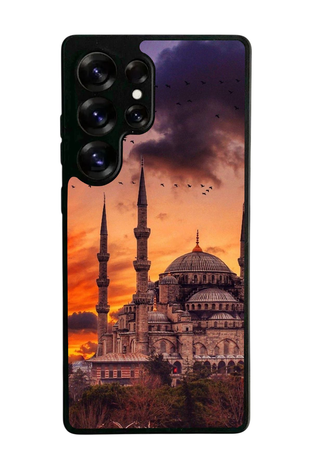 BGAKSESUAR Samsung Galaxy S25 Ultra Uyumlu Siyah Kılıf – Yumuşak Silikon, Koruyucu, Şok Emici Kapak