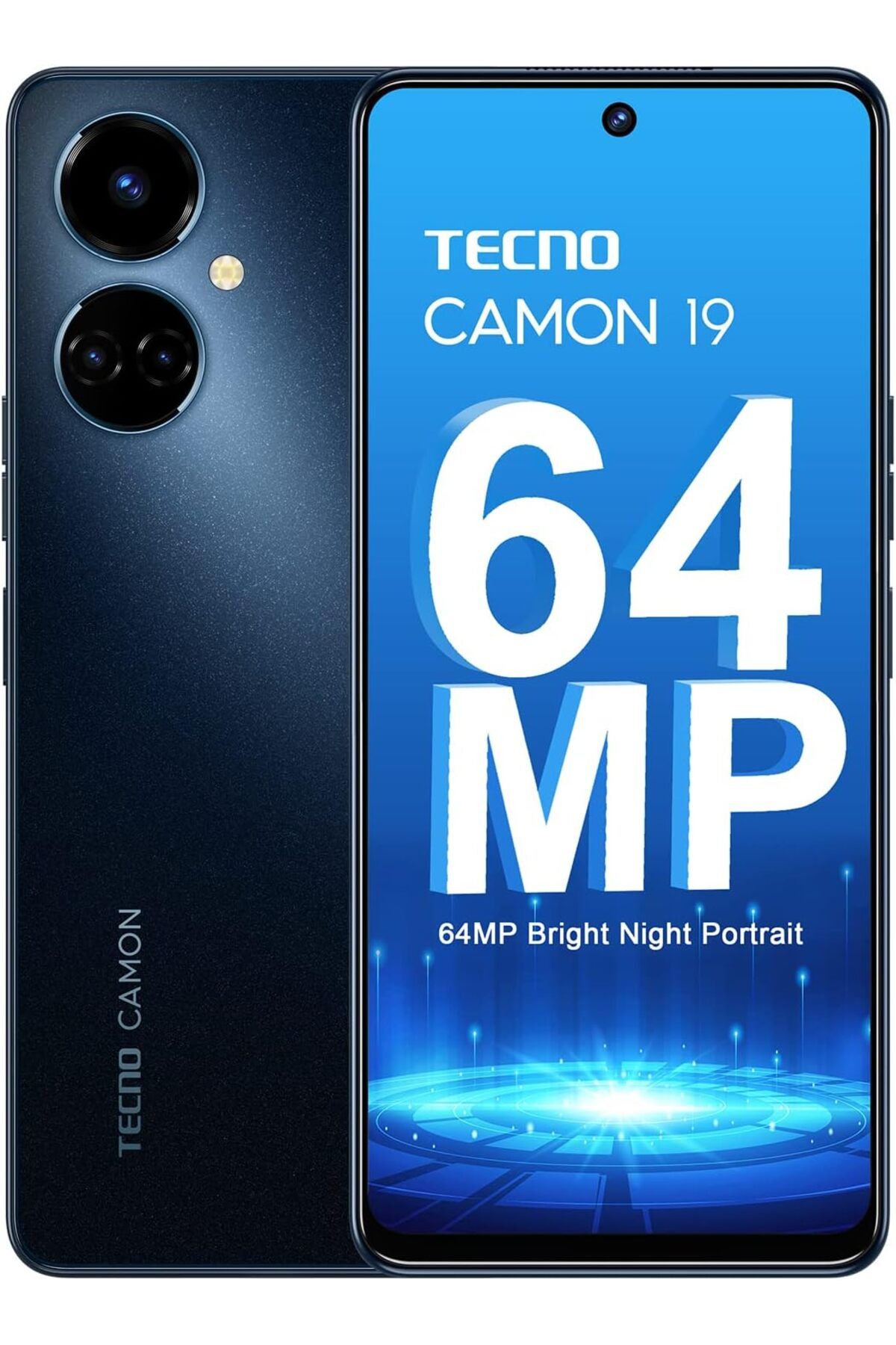Mu Art Ahşap Mrt Mobile Camon 19 CI6N 6GB Ram 128GB Siyah (Tecno Türkiye Garantili) Art 871301