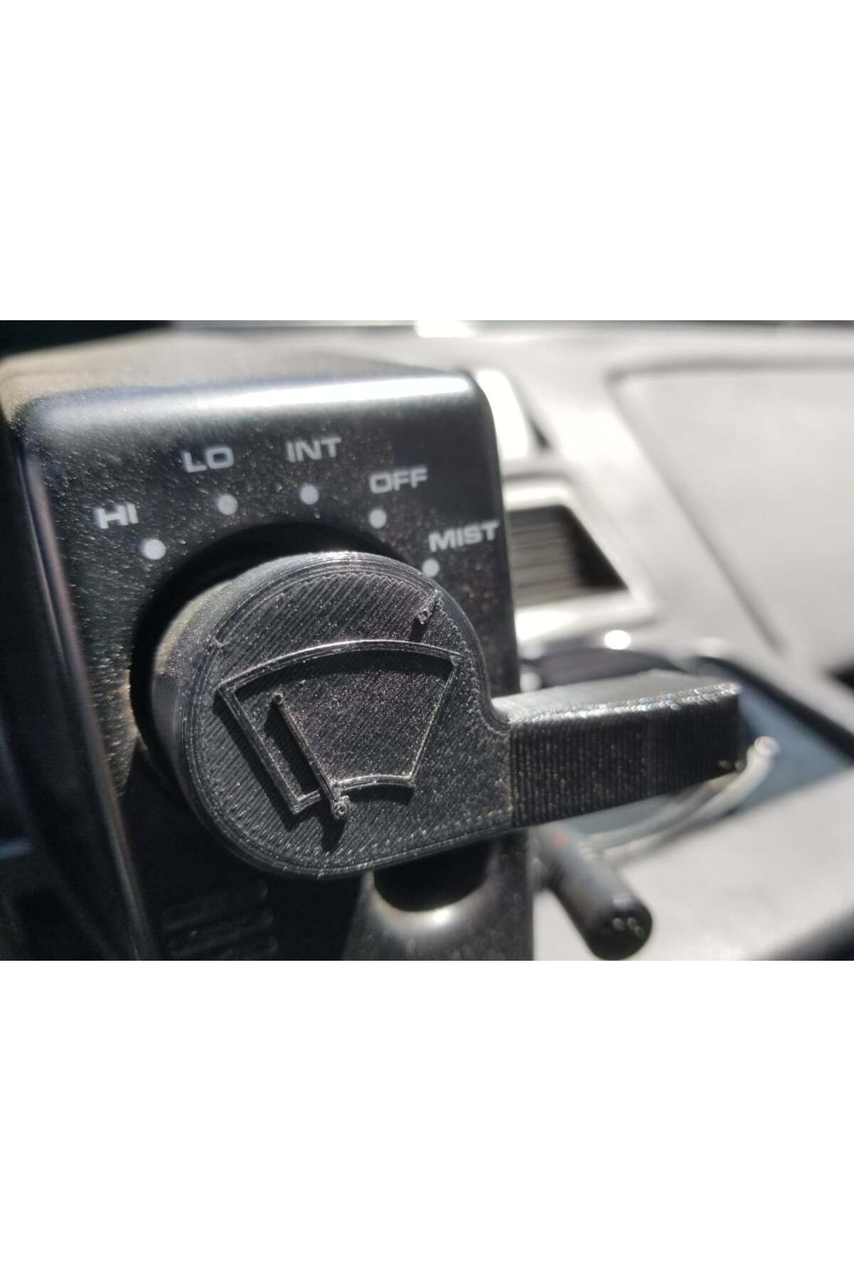 Lucest Toyota MR2 AW11 Yedek Silecek ve Far Düğmeleri (Plastik Aparattır!!!)
