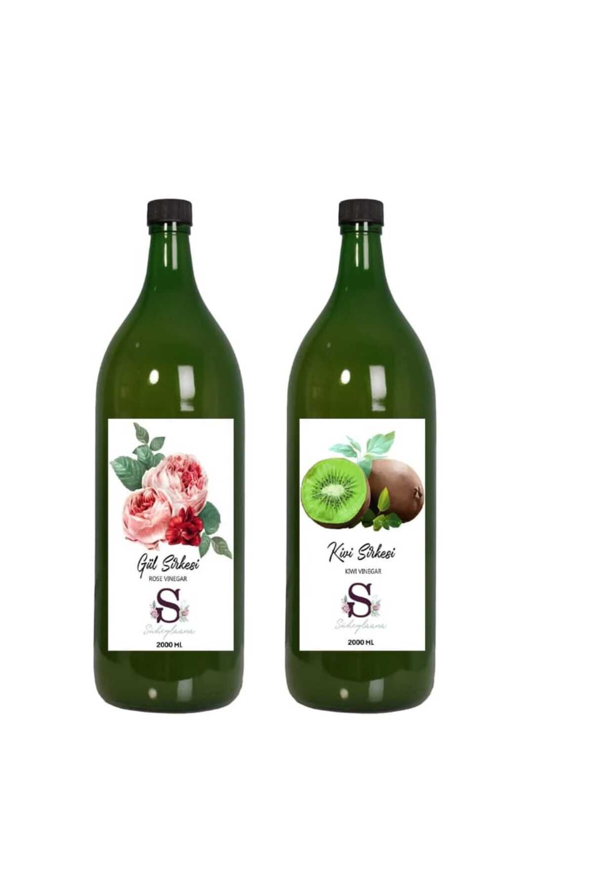Süheylaana Doğal Gül Sirkesi 2000 Ml - Doğal Kivi Sirkesi 2000 Ml