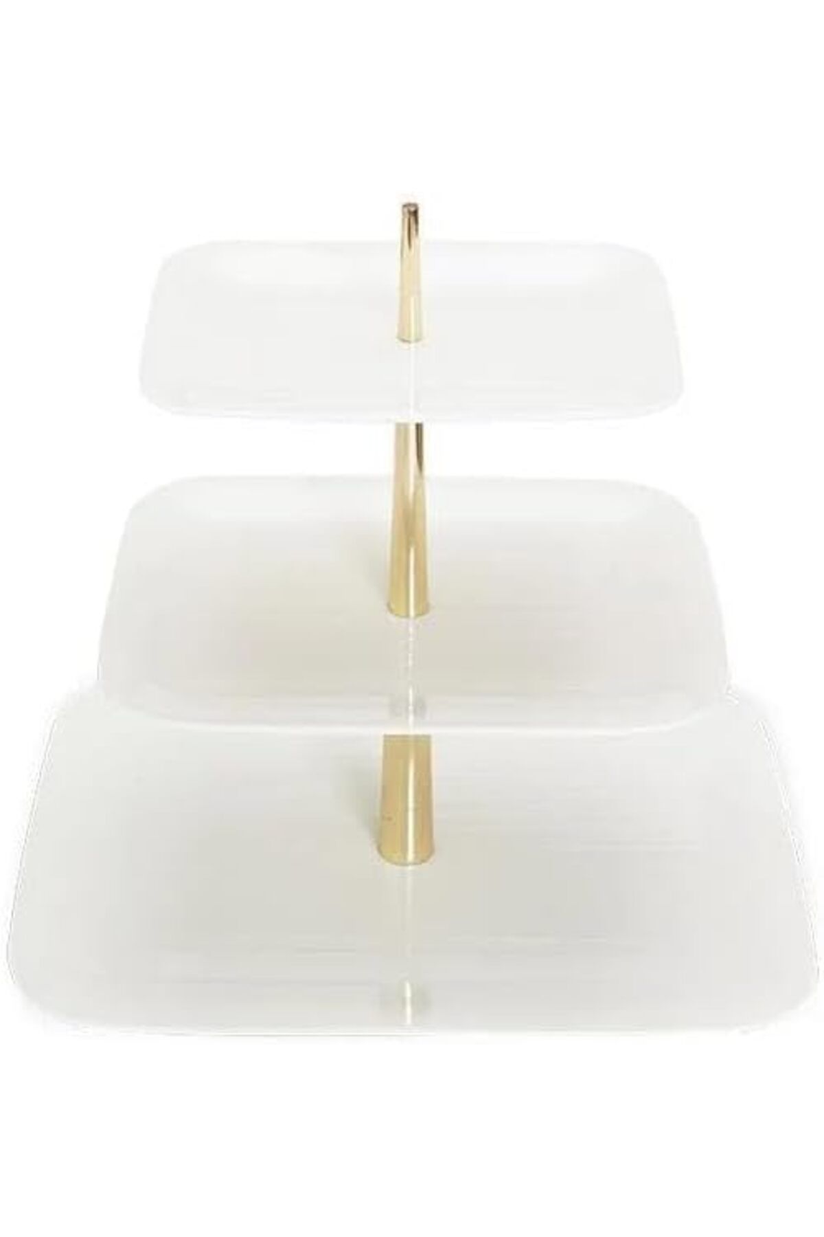 STOREMAX ELZ Bach Alumilite Katlı Kurabiye Tabağı 28cm FRNTR 1127478