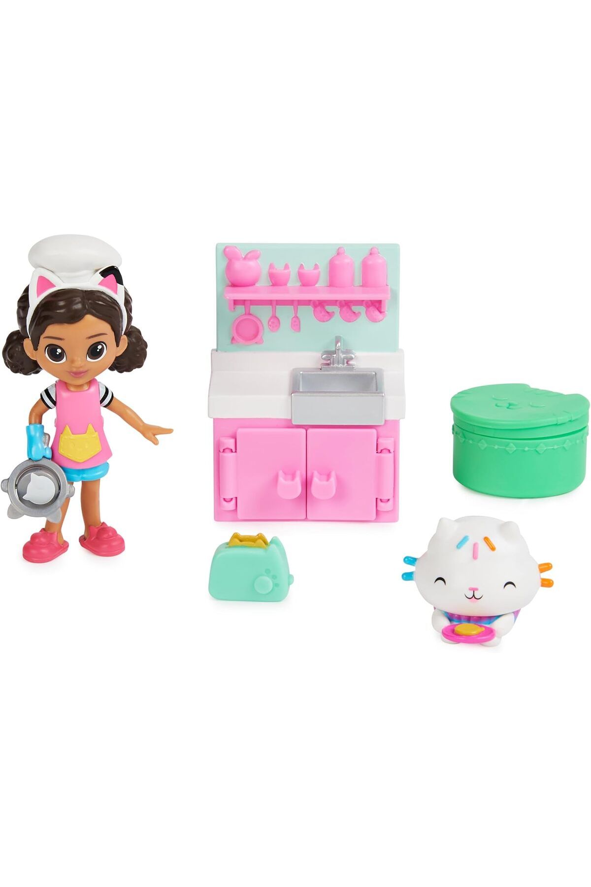 STOREMAX ELZ Dollhouse - Gabby Yemek Paketi - Kedi/Tweety Paketi FRNTR 1127478
