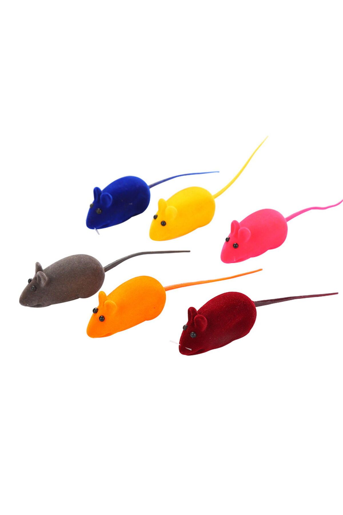ASPARTAM Pet Oyuncağı Fare - - 12x3 cm