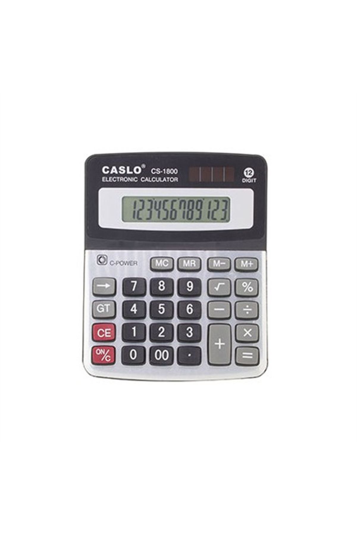 CSL HESAP MAKİNESİ CS-1800 12 HANE MASAÜSTÜ