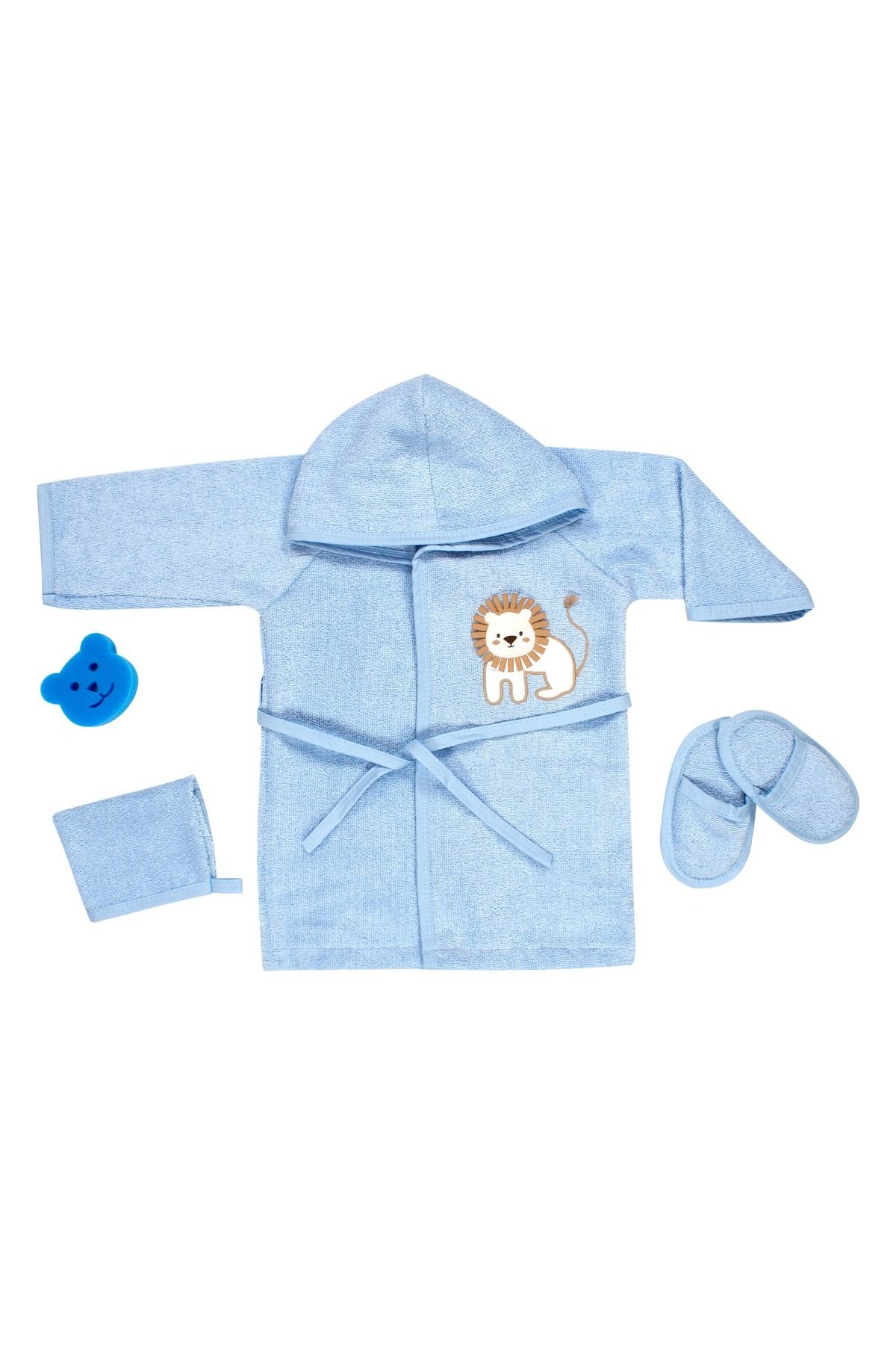 Babydo BD 1430 BABYDO DOKUMA BORNOZ 4 LÜ SET
