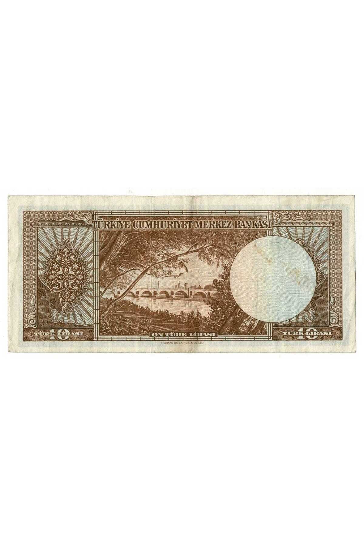 Gökçe Koleksiyon 5.Emisyon 3. Tertip 10 Türk Lirası Seri V13