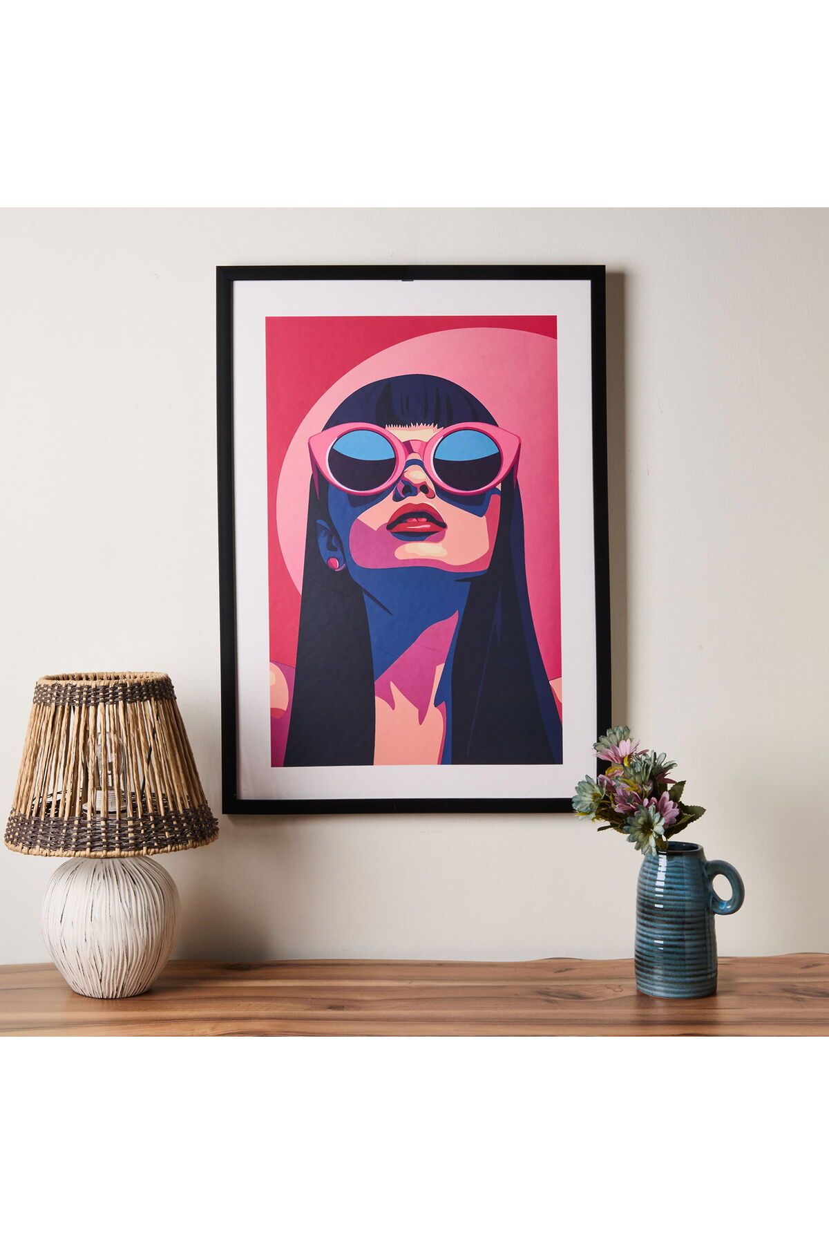 MATMEL Camila Tablo - Renkli - 70x50 cm