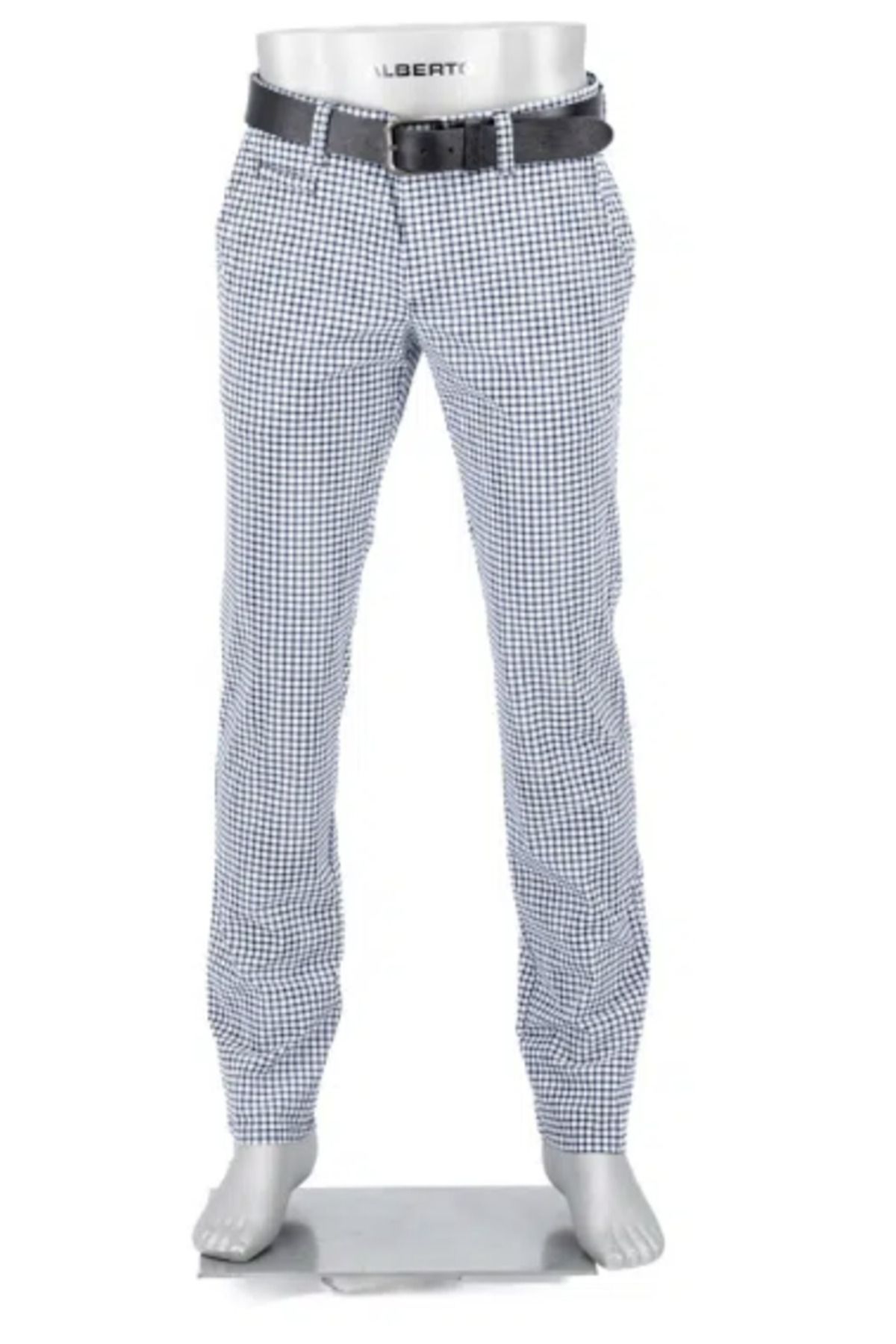 Alberto Rookie Revolutional Check Kareli Regular Fit Erkek Pantolon