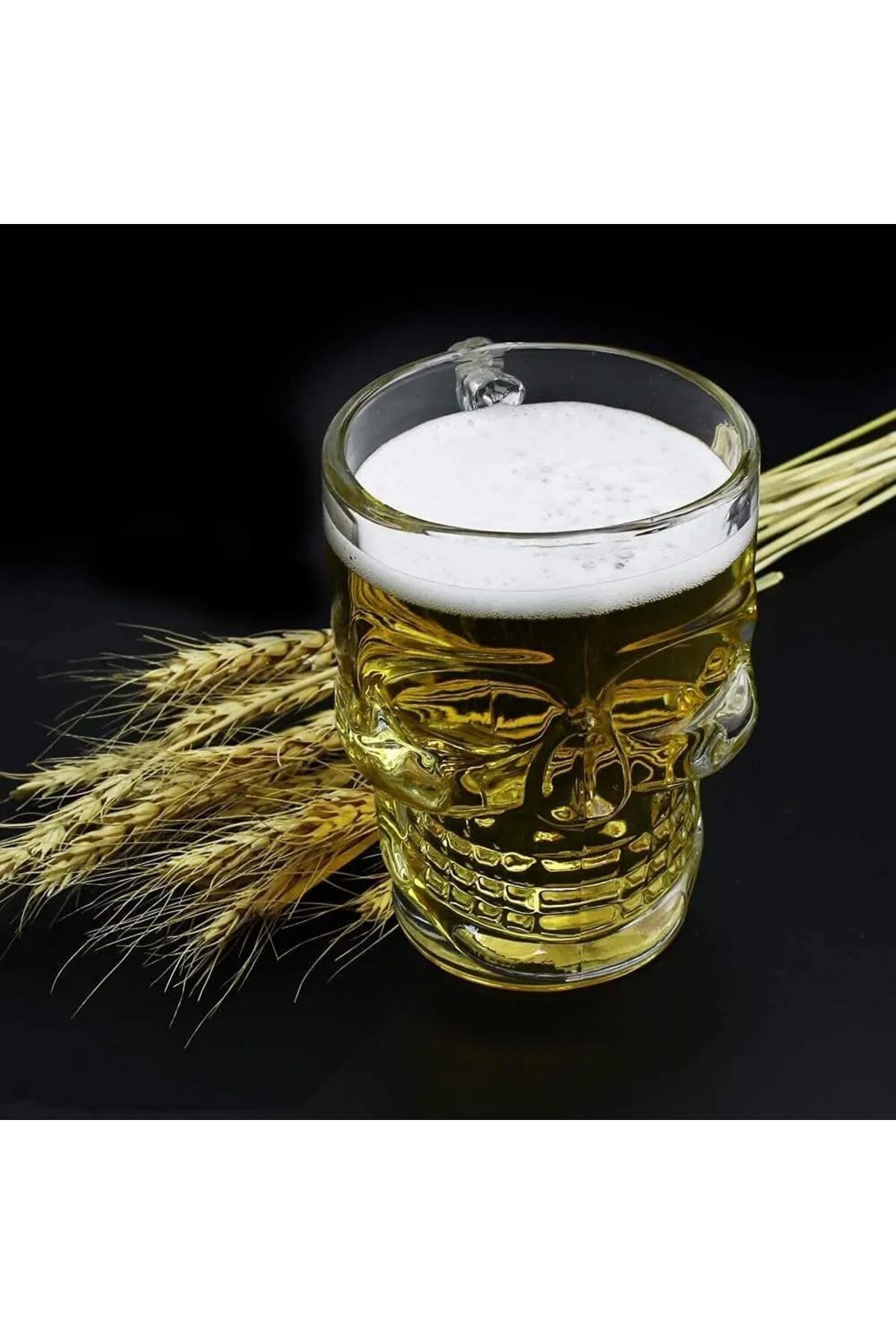 STOREMAX ELZ Kafa Shot Bardağı Shot Bardak Tekila Bardağı Kuru Kafa Tasarımlı Isıya Dayanıklı Sunum