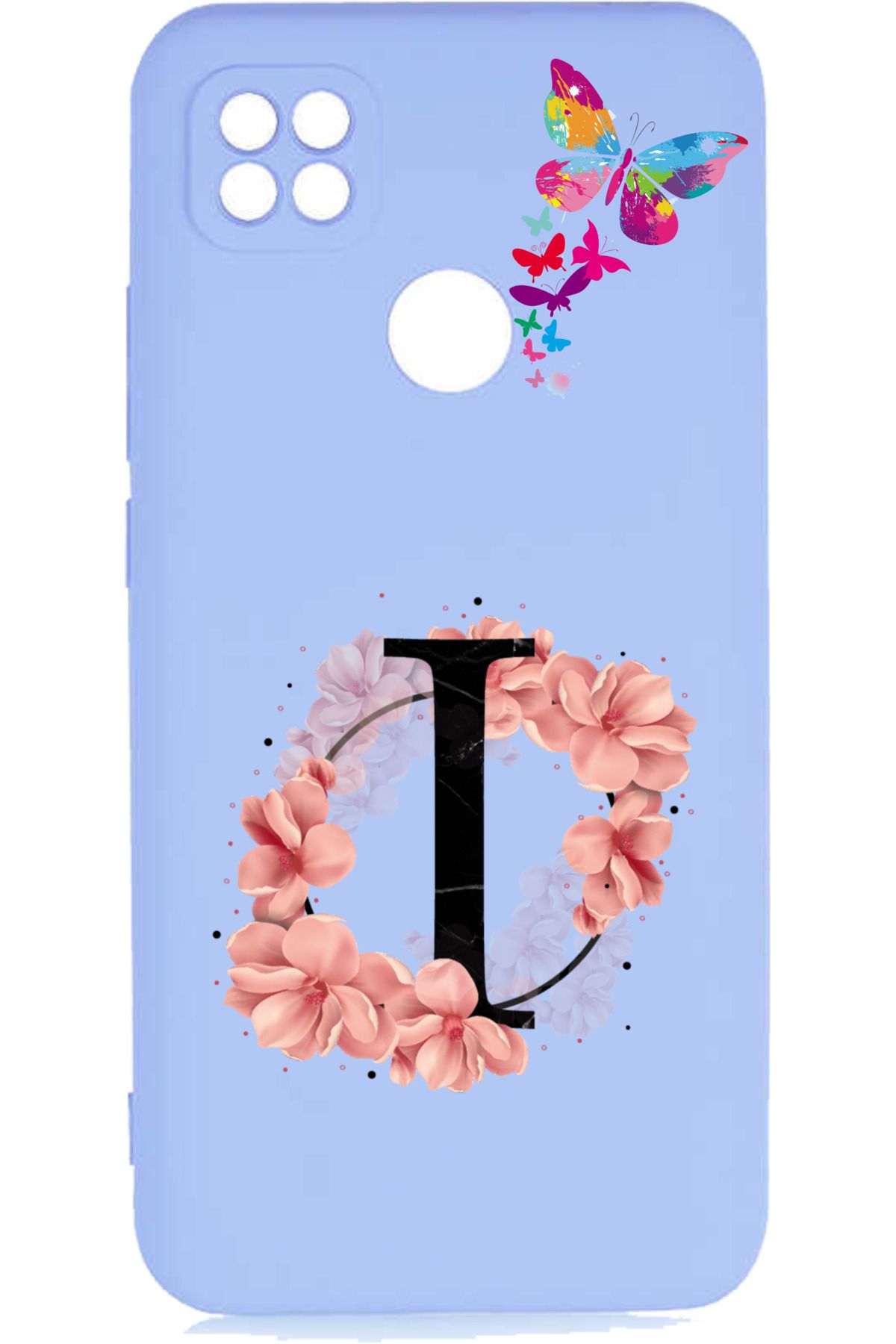 Rotaks Xiaomi Redmi 9c Uyumlu Kılıf Lansman Kadife İç Yüzey İsme Özel Baskılı