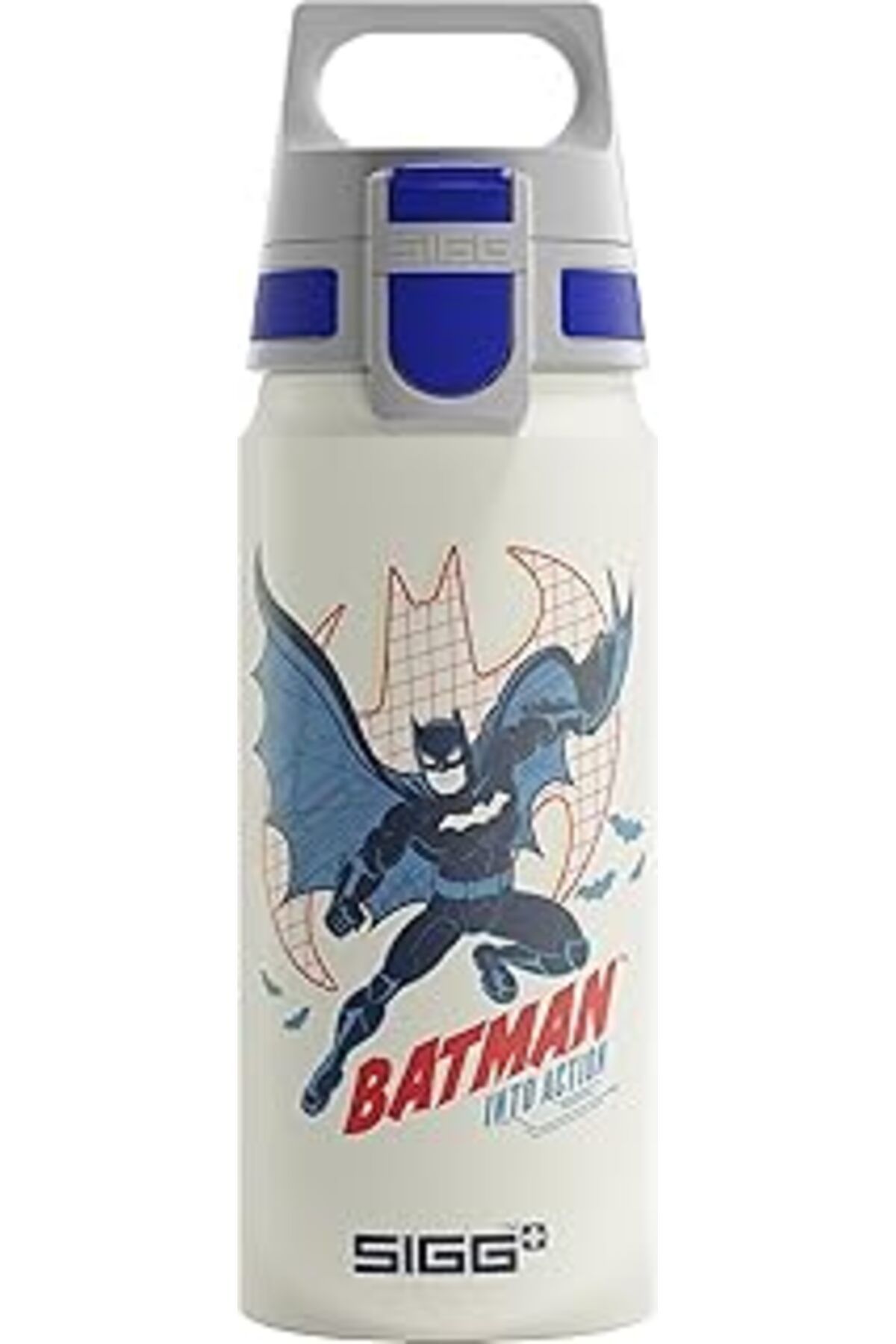 Mu Art Ahşap Batman Action White Matara 0.6 Litre