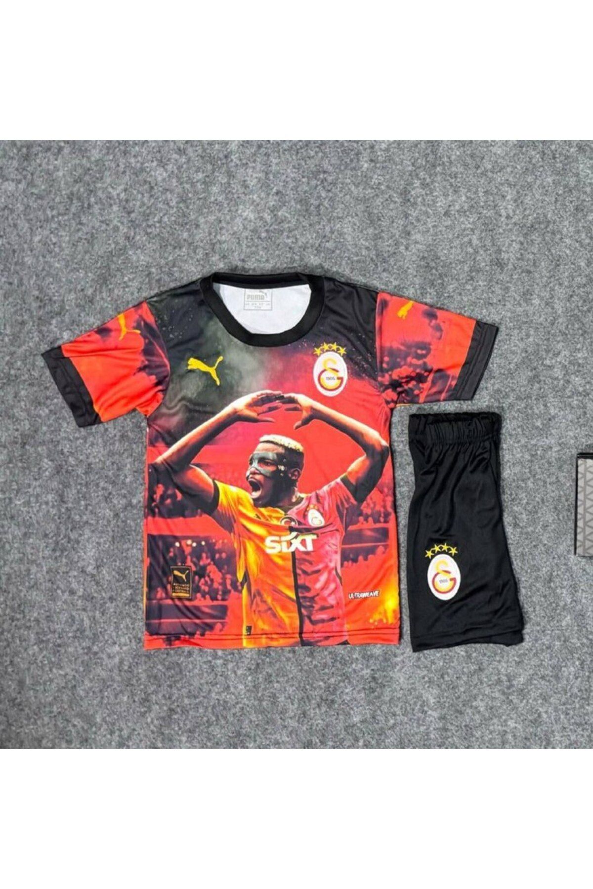 Alaturka Mix galatasaray çocuk 5 yıldızlı #σѕιмнєи 45 resimli# 25/26 deplasman forması maske hediyeli