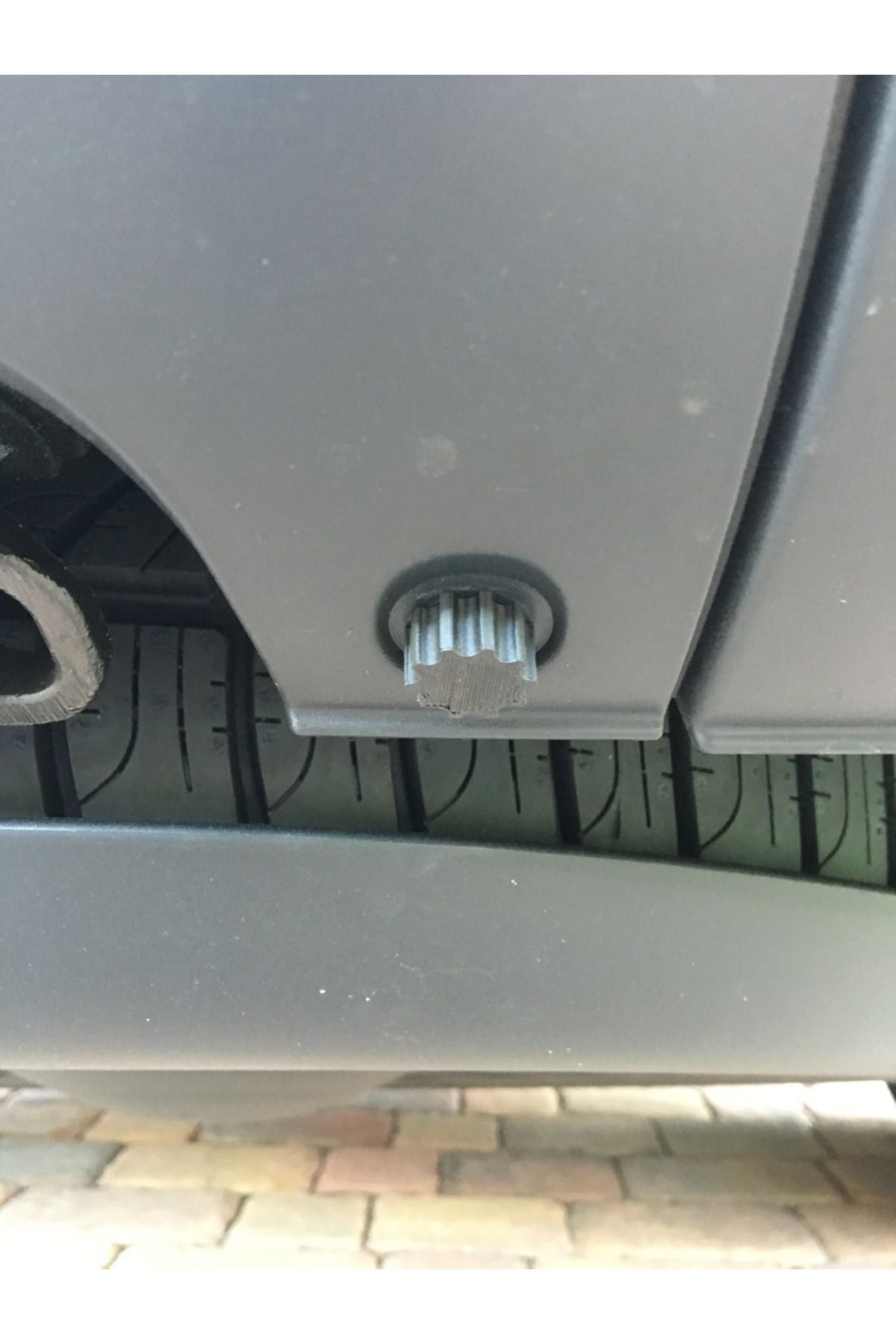 Lucest Land Rover Discovery/LR4 Uyumlu çekme kapağı ayar düğmesi bağlantı elemanı (Plastik Aparattır!!!)