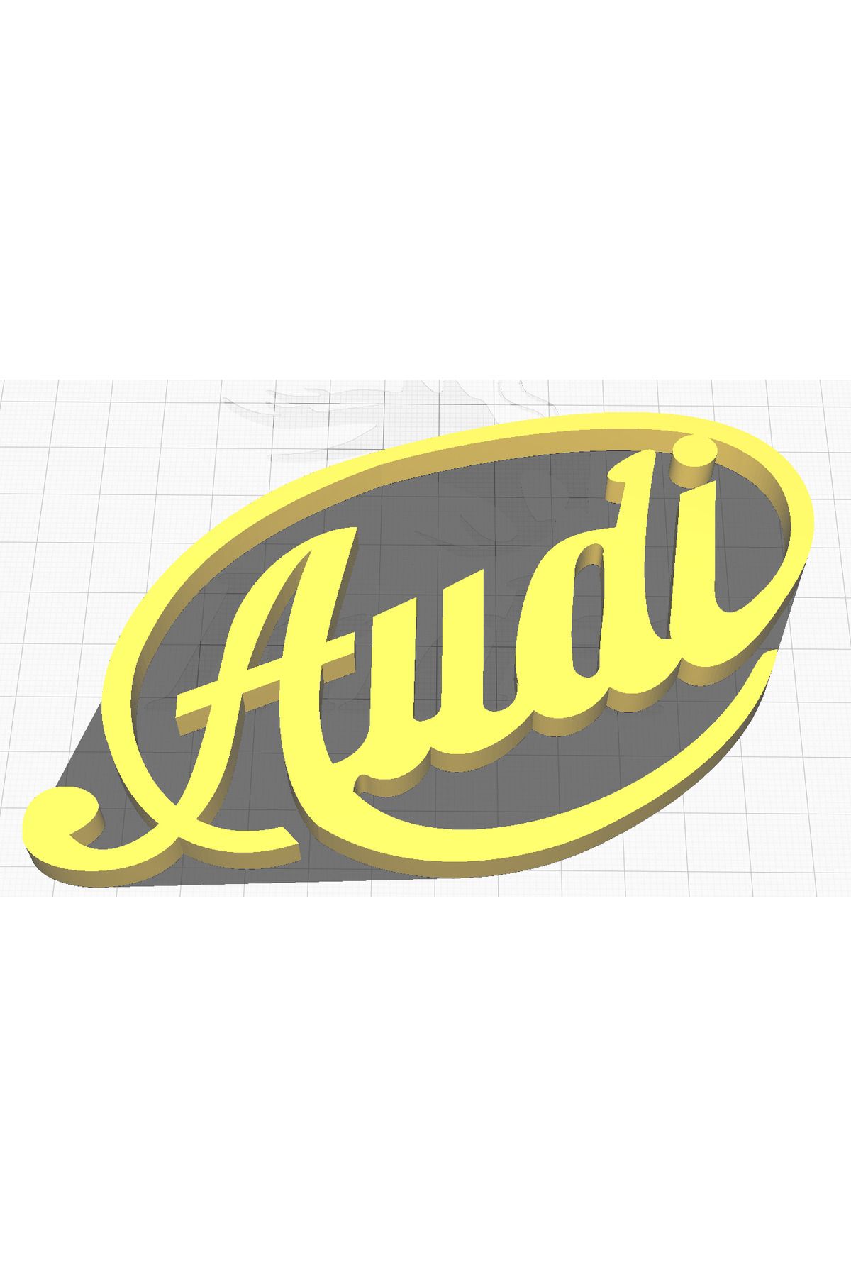 Lucest Audi vintage 1909 Uyumlu logosu (Plastik Aparattır!!!)