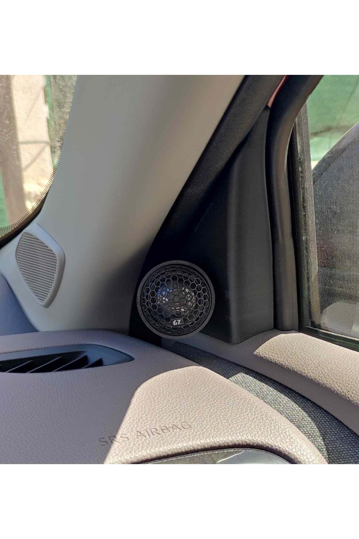 Lucest Toyota Yaris Uyumlu Çapraz Tweeter Adaptörü (Plastik Aparattır!!!)