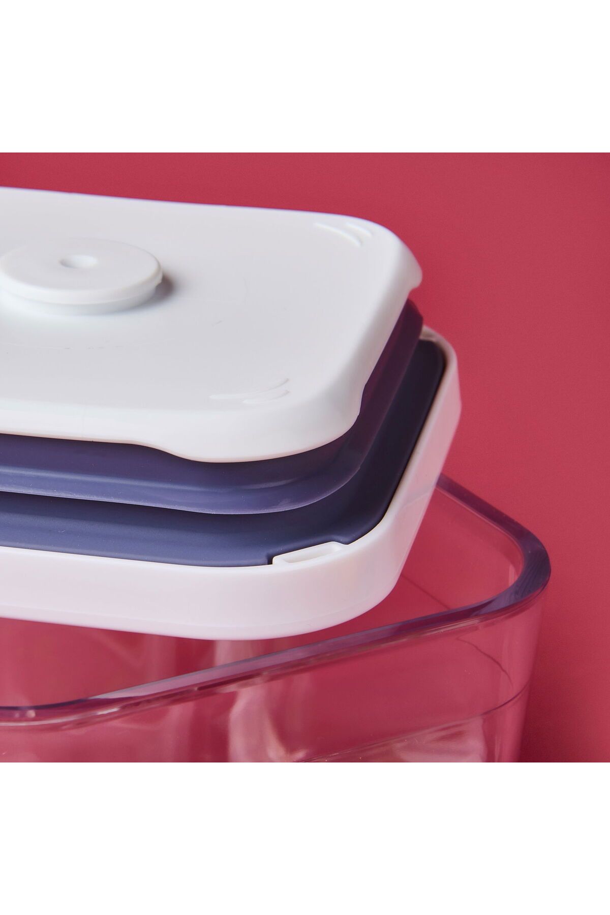 Oxo-Gg Pop Mini Size Square Storage Container - Transparent - 0.38 Lt 3