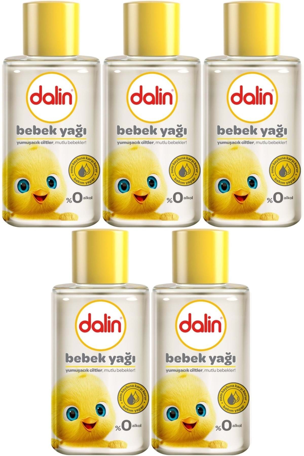 Dalin Bebek Yağı 50ML Klasik Mini (5 Li Set)