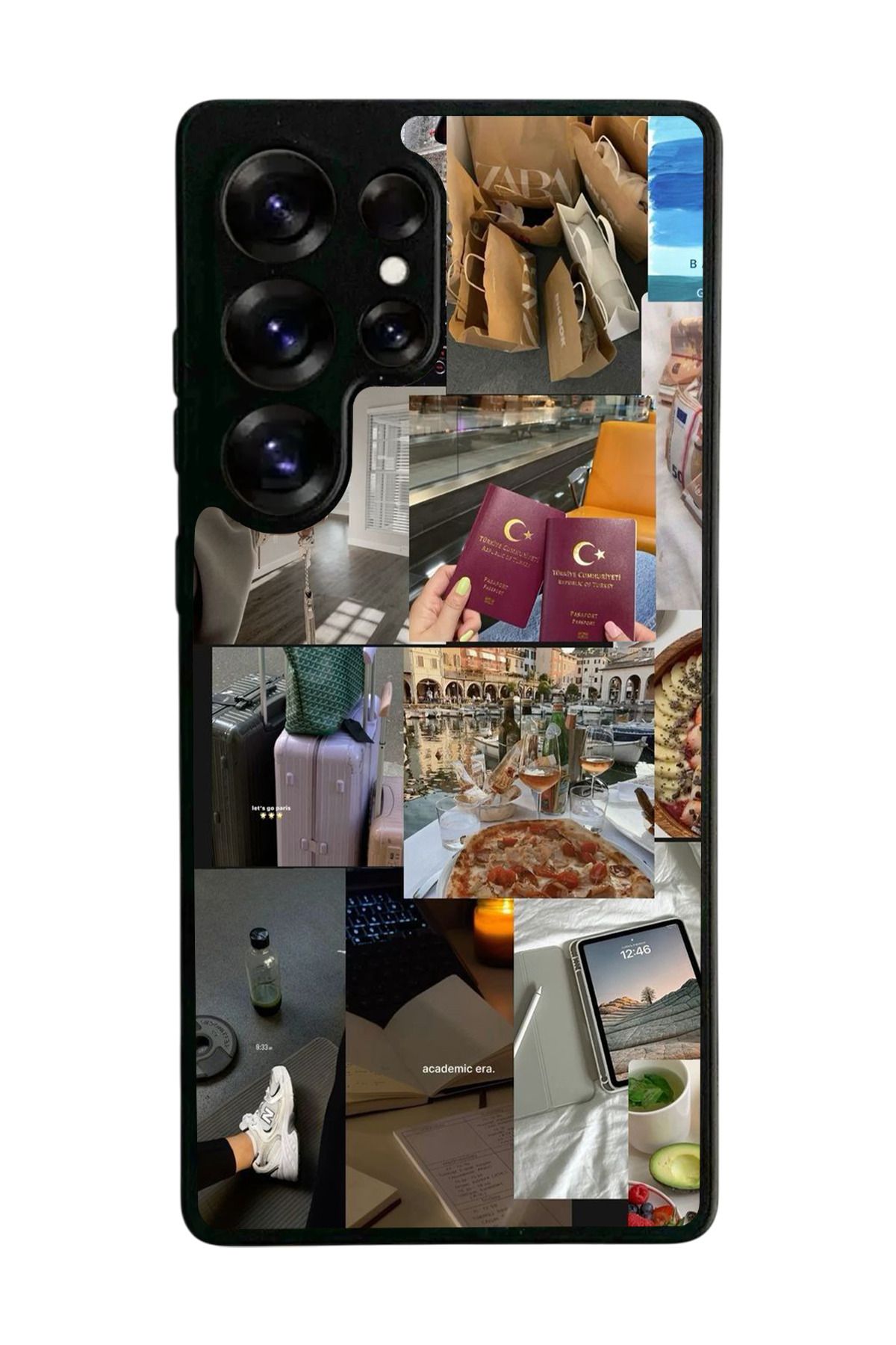 BGAKSESUAR Samsung Galaxy S25 Ultra Uyumlu Siyah Kılıf – Yumuşak Silikon, Koruyucu, Şok Emici Kapak