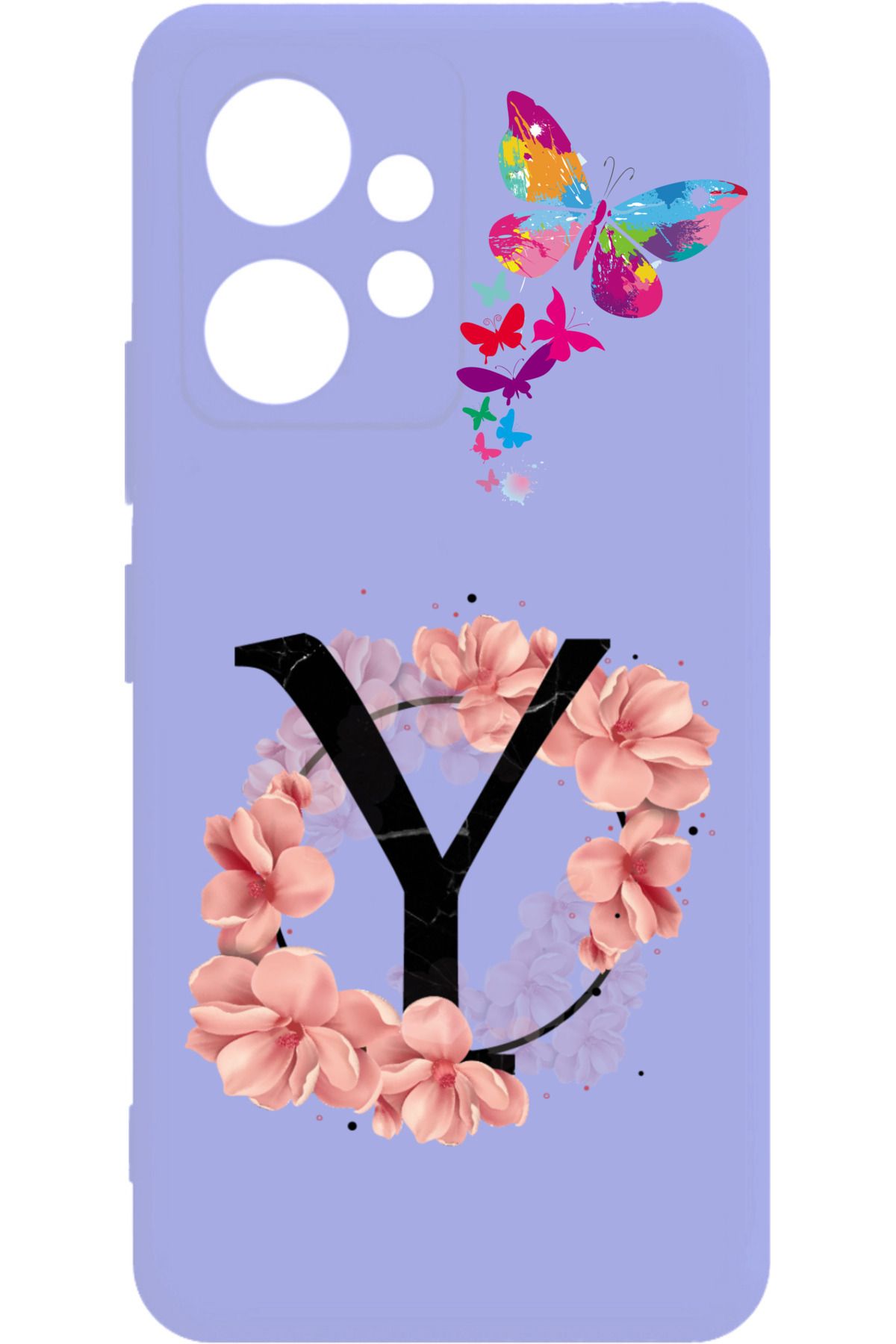 Rotaks Xiaomi Redmi Note 12 4g Uyumlu Kılıf Silikon Esnek Soft ve Pürüzsüz İsme Özel Baskılı