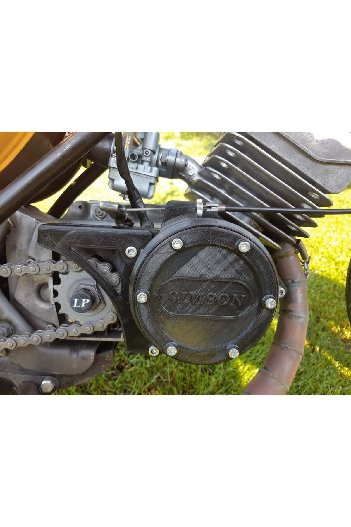 Lucest Simson S51 Motor / Ateşleme Kapağı (Plastik Aparattır!!!)