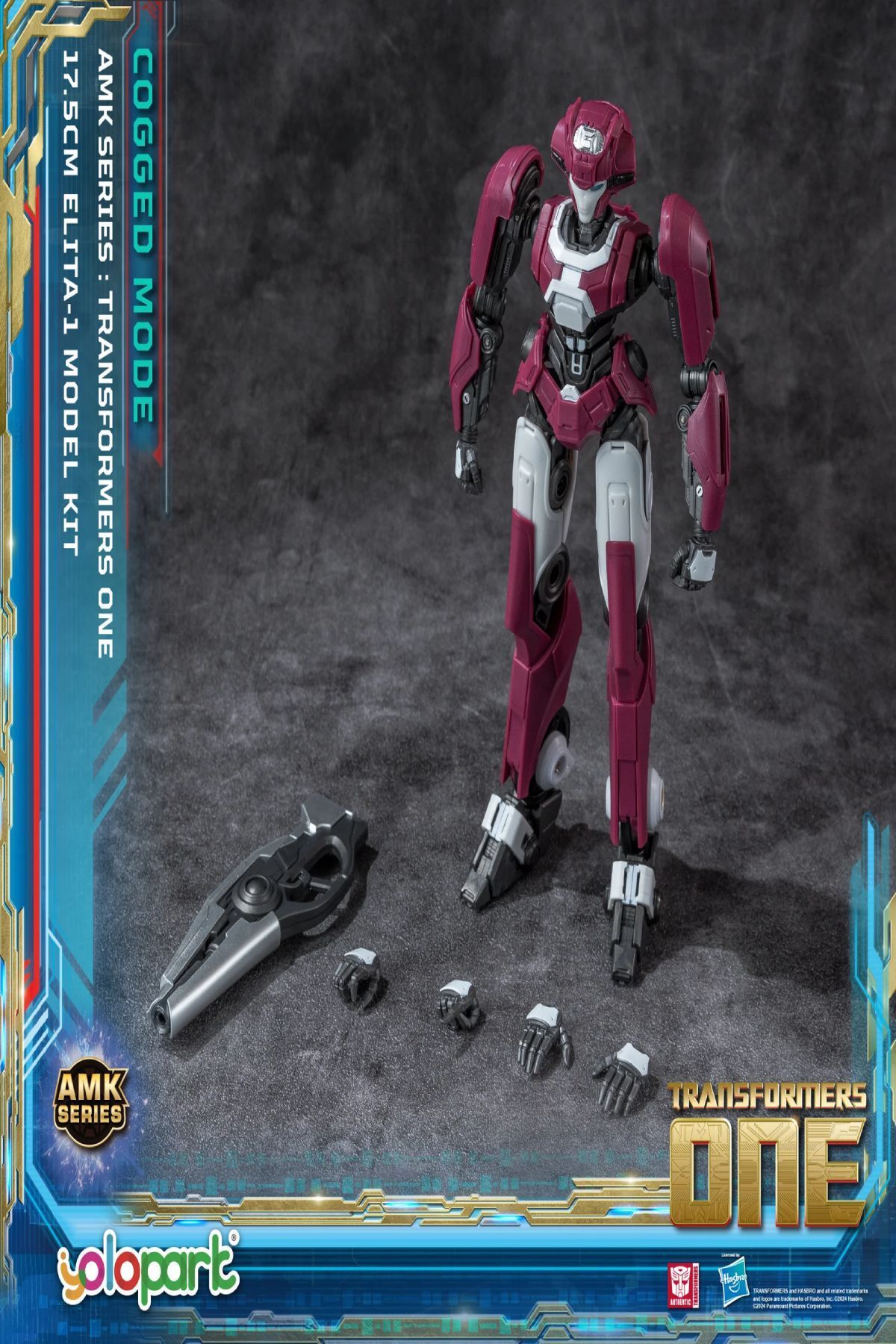 TOYFEST TRANSFORMERS ONE AMK Series (Cogged Mode) ELITA-1 Model Kit