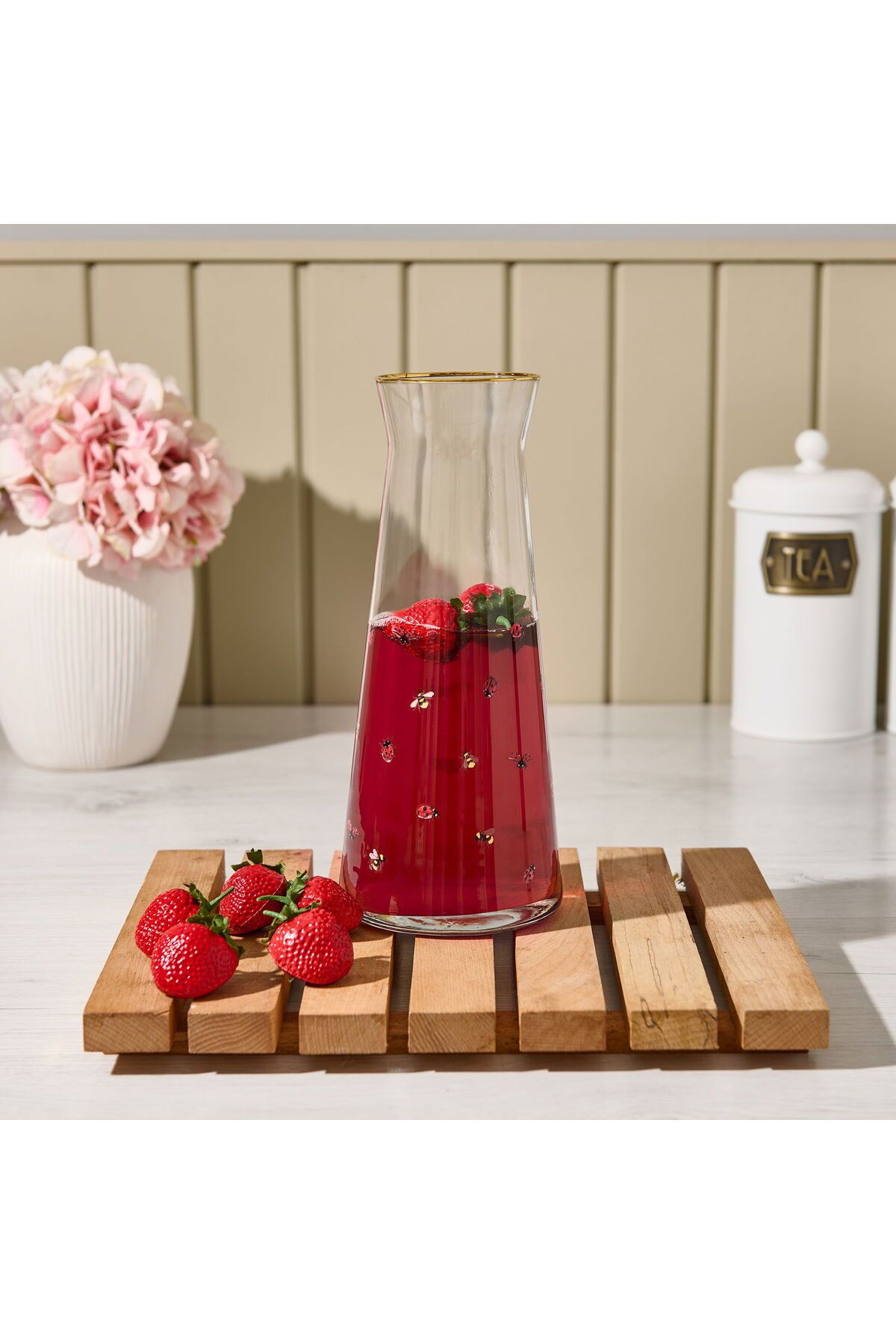 MATMEL Ladybird Karaf - Şeffaf - 1150 ml