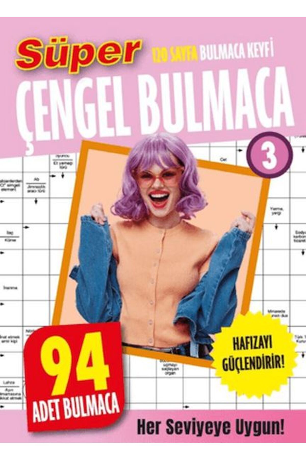 Türk Dil Kurumu Yayınları Süper Çengel Bulmaca 3