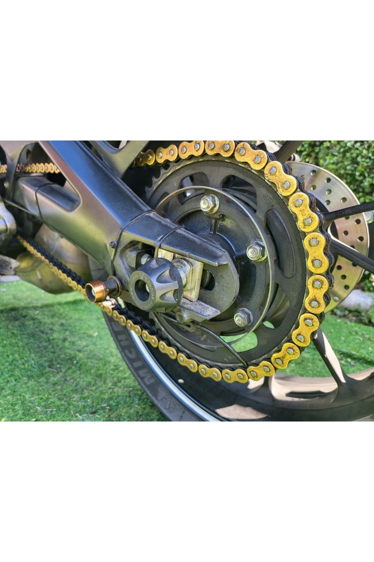 Lucest Evrensel Motosiklet Aks Kaydırıcısı (Plastik Aparattır!!!)