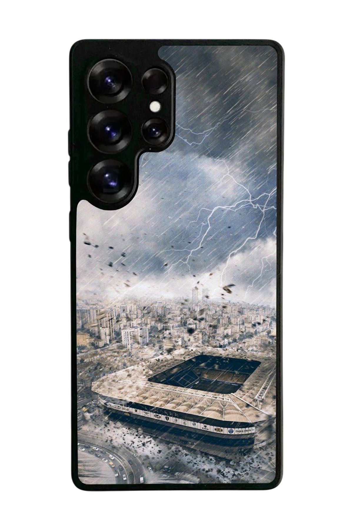 BGAKSESUAR Samsung Galaxy S25 Ultra Uyumlu Siyah Kılıf – Yumuşak Silikon, Koruyucu, Şok Emici Kapak