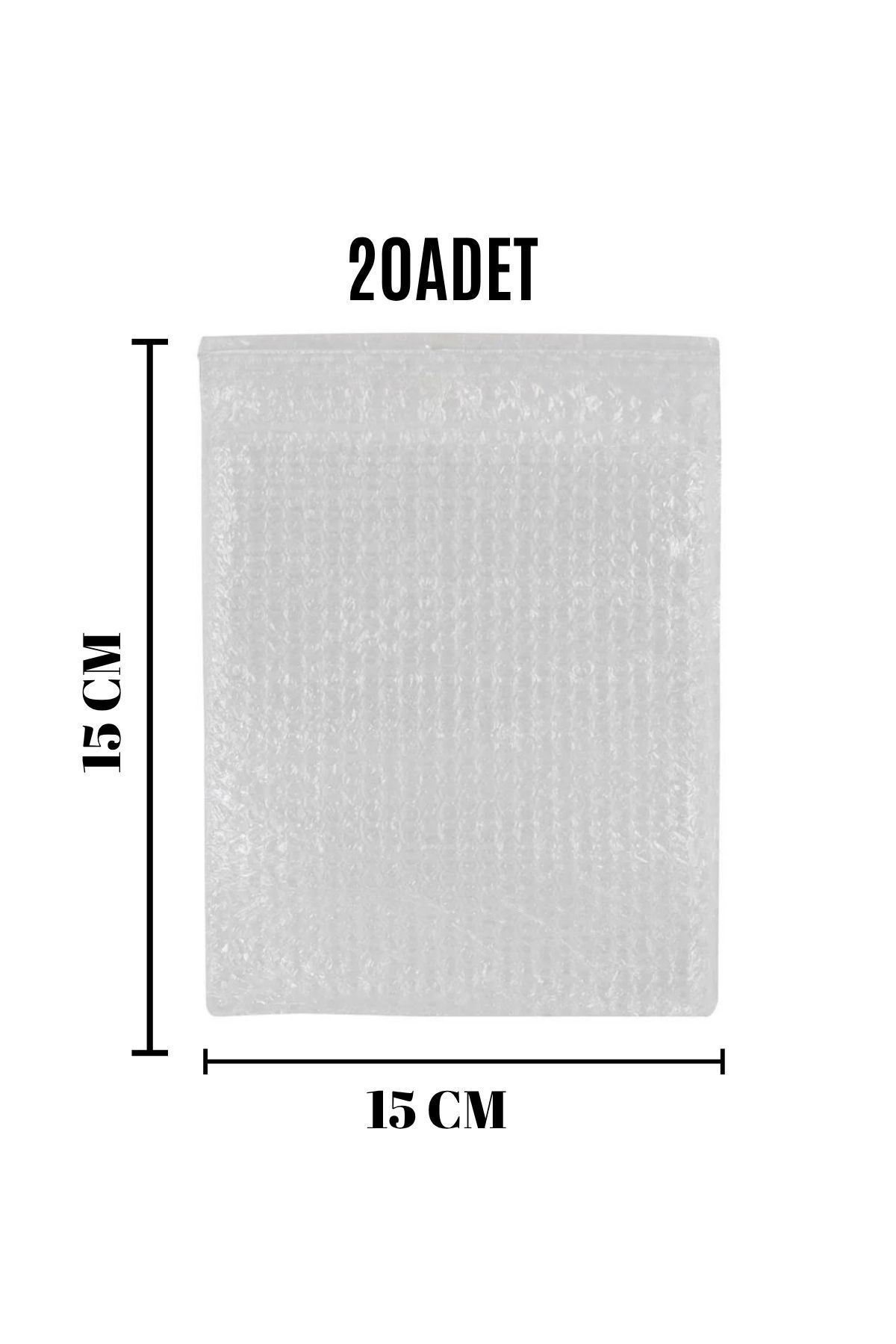 Sepaş Balonlu Naylon Patpat Kargo Poşeti 1. Sınıf 15x15 20 Adet