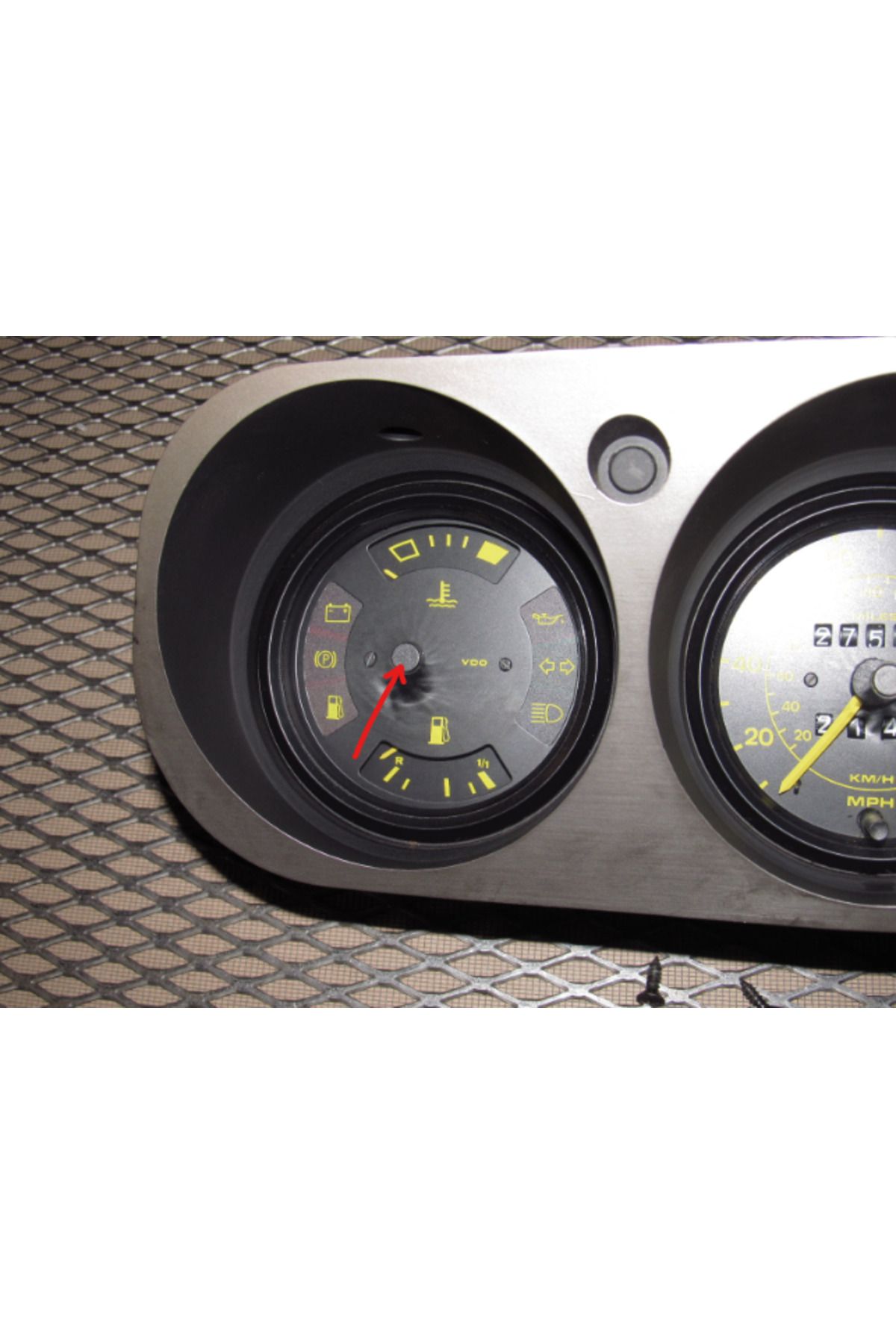 Lucest Porsche 944 için Uyumlu Gauge Cap (Plastik Aparattır!!!)