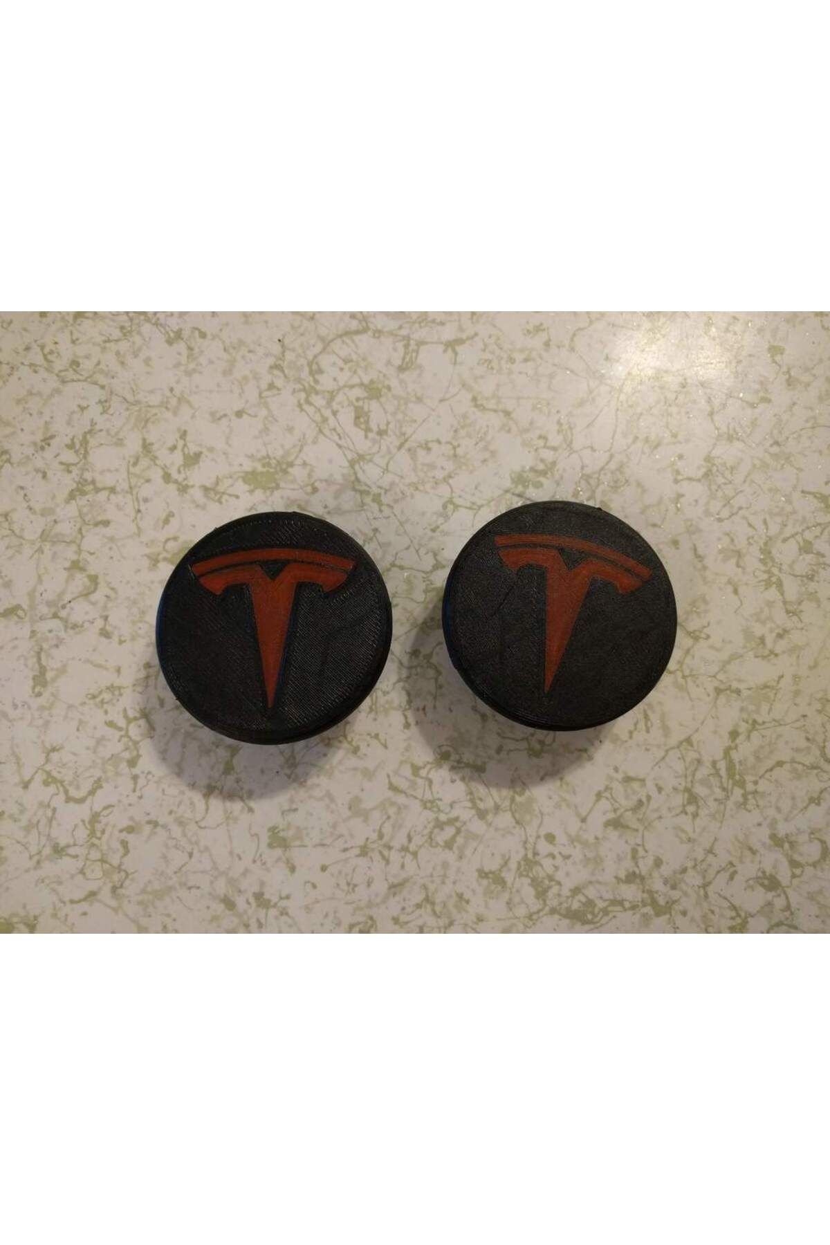 Lucest Tesla Uyumlu Tekerlek Merkezi Kapağı - Renkli Ek