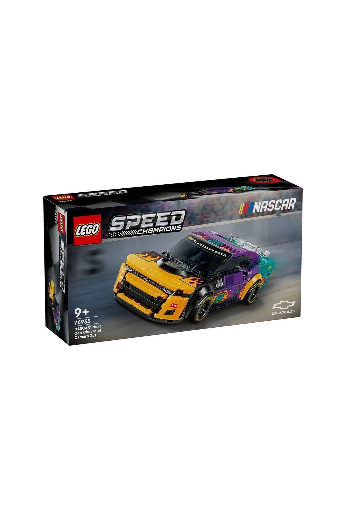 Easy Tedarik 76935 Lego Speed Champions NASCAR Next Gen Chevrolet Camaro ZL1 328 parça +9 yaş