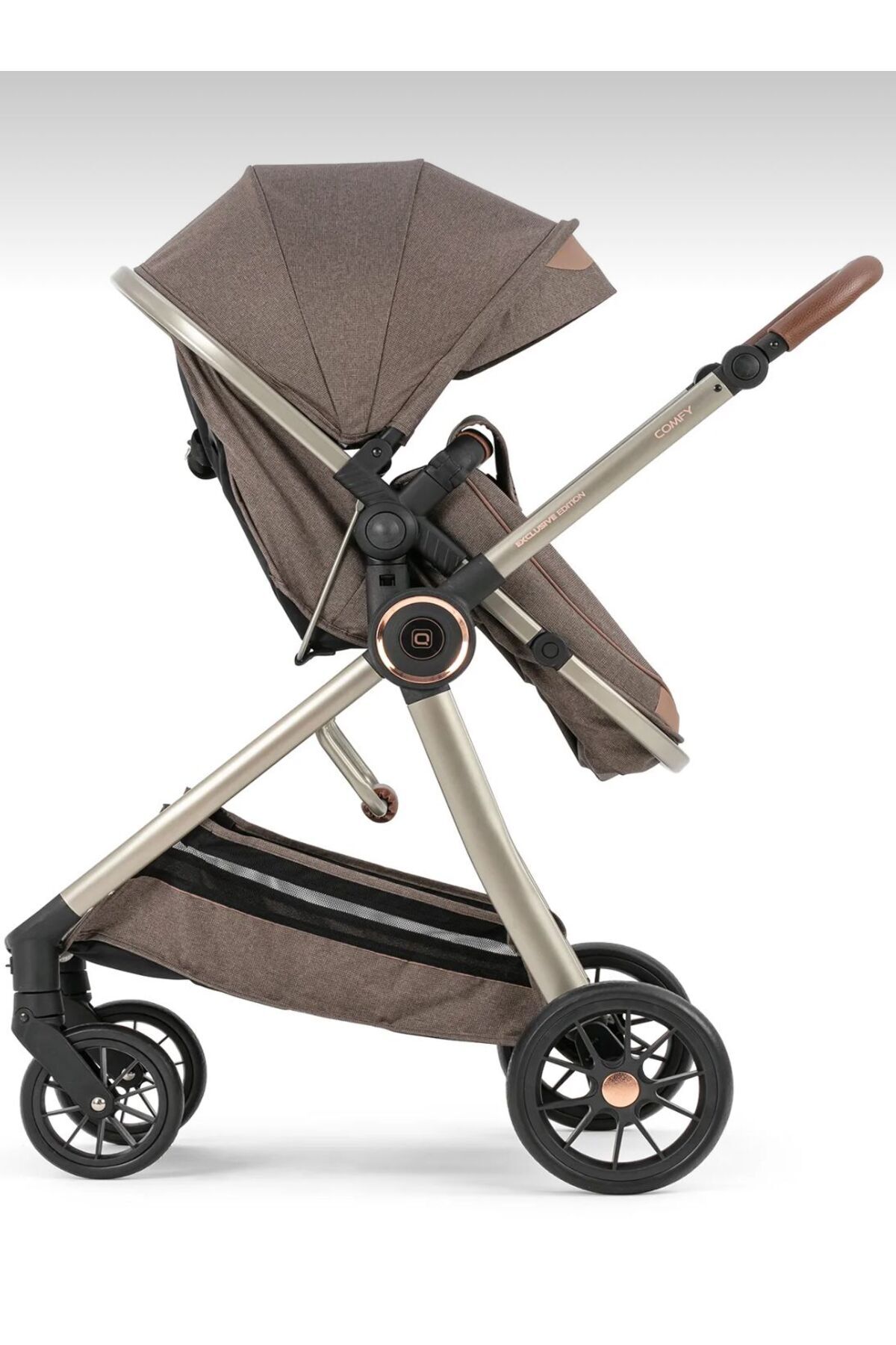 ÖYKÜ BEBEK DUNYASI 4'lü Set / Comfy Life Seyahat Sistem Bebek Arabası / Oto Koltuğu / Bebek Bakım Çantası / Yağmurluk fotoğrafı 4 (önizleme)