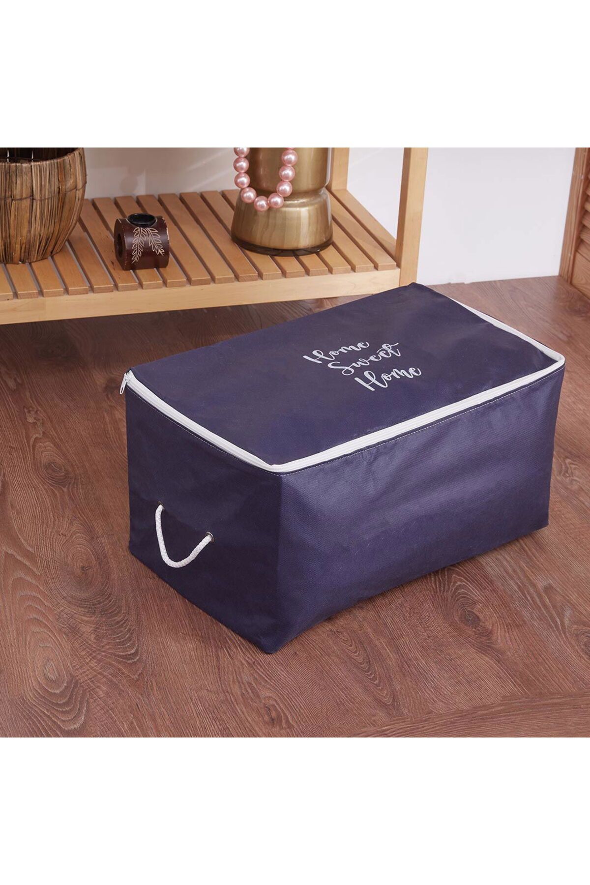 ASPARTAM Home Orta Boy Lacivert Hurç 52x28x21 Cm