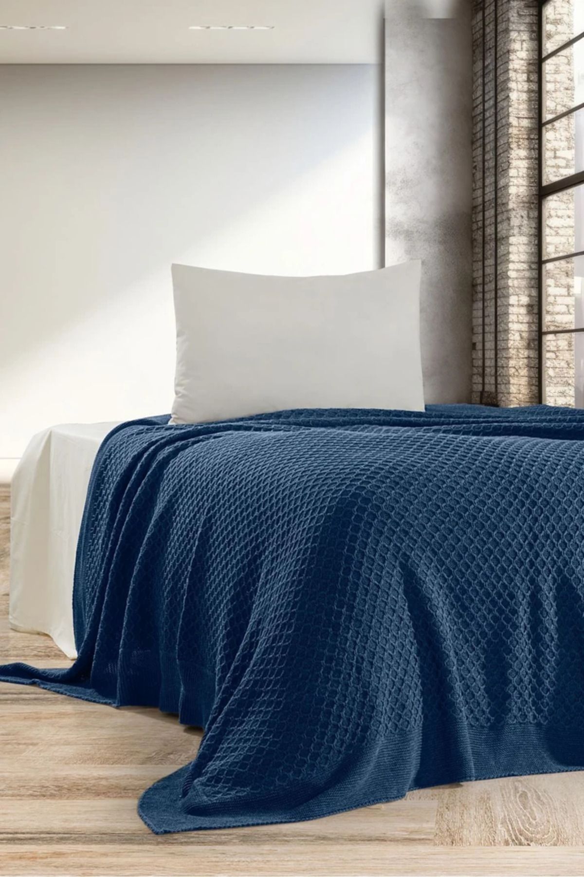DOUX HOME Simon Triko Yatak Örtüsü Tek Kişilik 180 X 230 Cm
