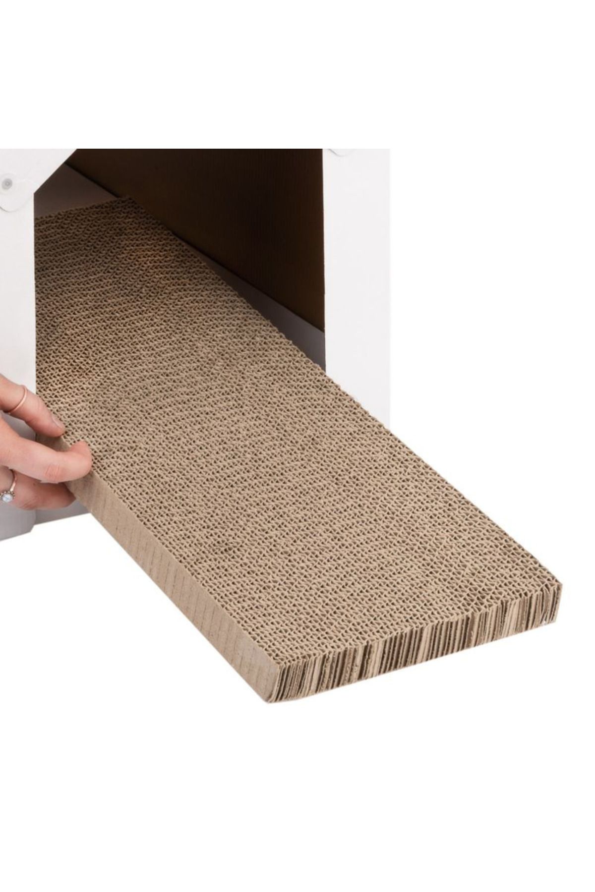 OEM-Cat house with reversible scratching post and catnip, 58x36x41 cm XL Home 4