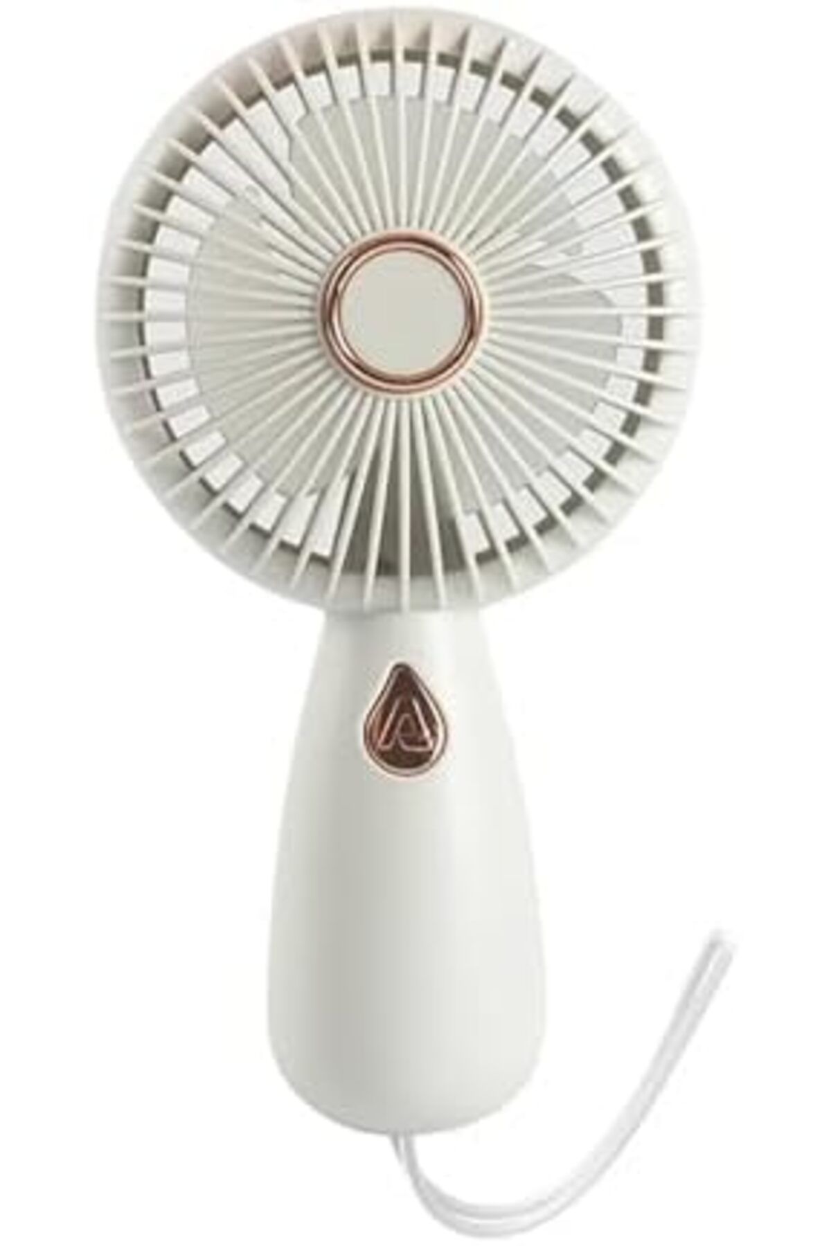 STOREMAX ELZ Mini Vantilatör Şarjlı Yüksek Fan Gücü Tutmalı Fan Mini Fan Vantilatör Işıklı Vantila