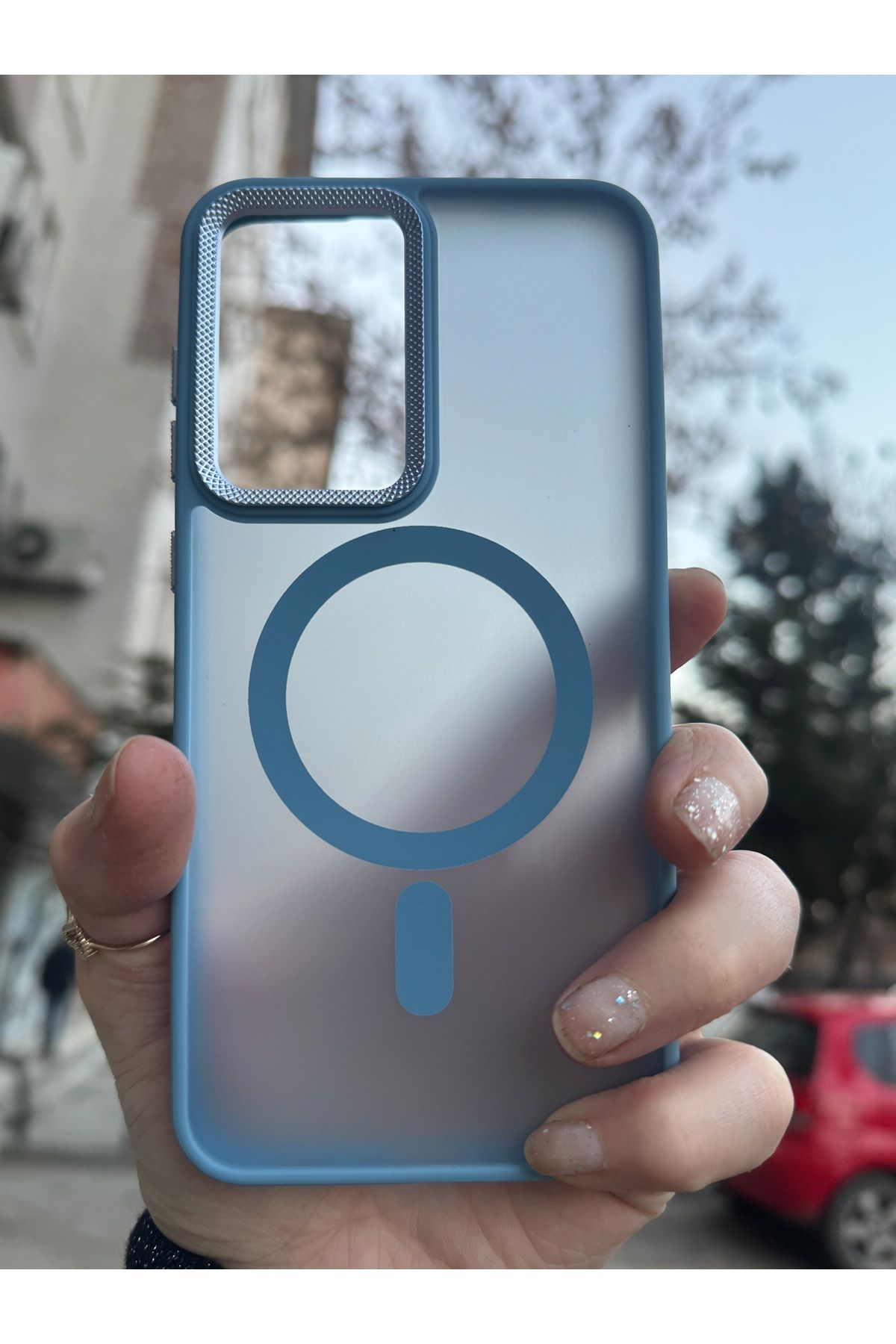 DÜNYA AKSESUAR Samsung Galaxy A36 Kılıf Mat Darbe Önleyici Tam Koruma Silikon Kılıf