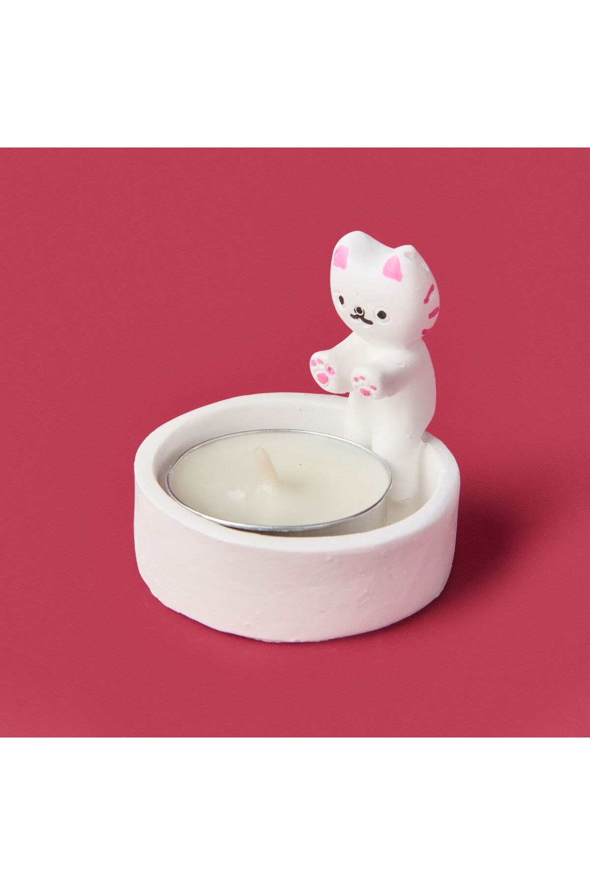 ASPARTAM Cat Mumluk - Beyaz - 5 cm