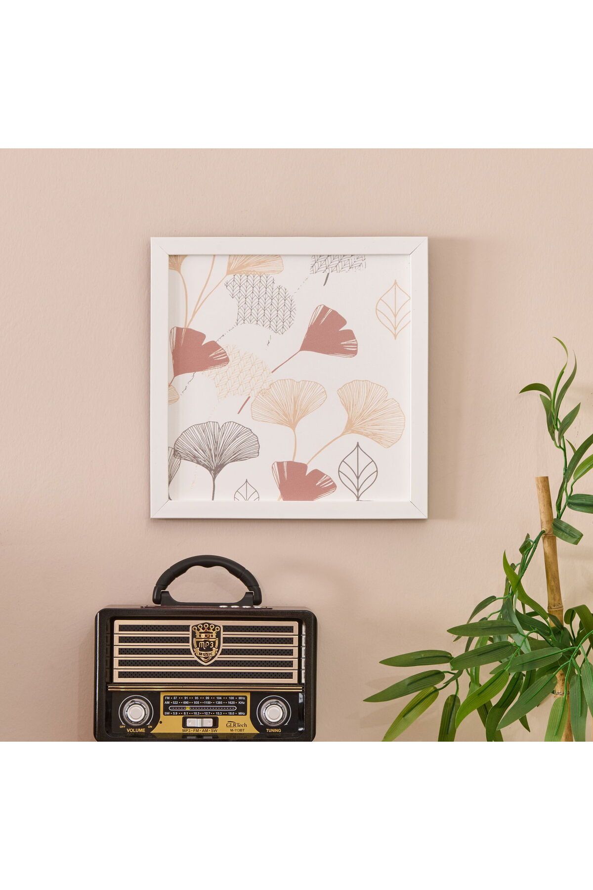 ASPARTAM Melagne Tablo - Somon - 30x30 cm