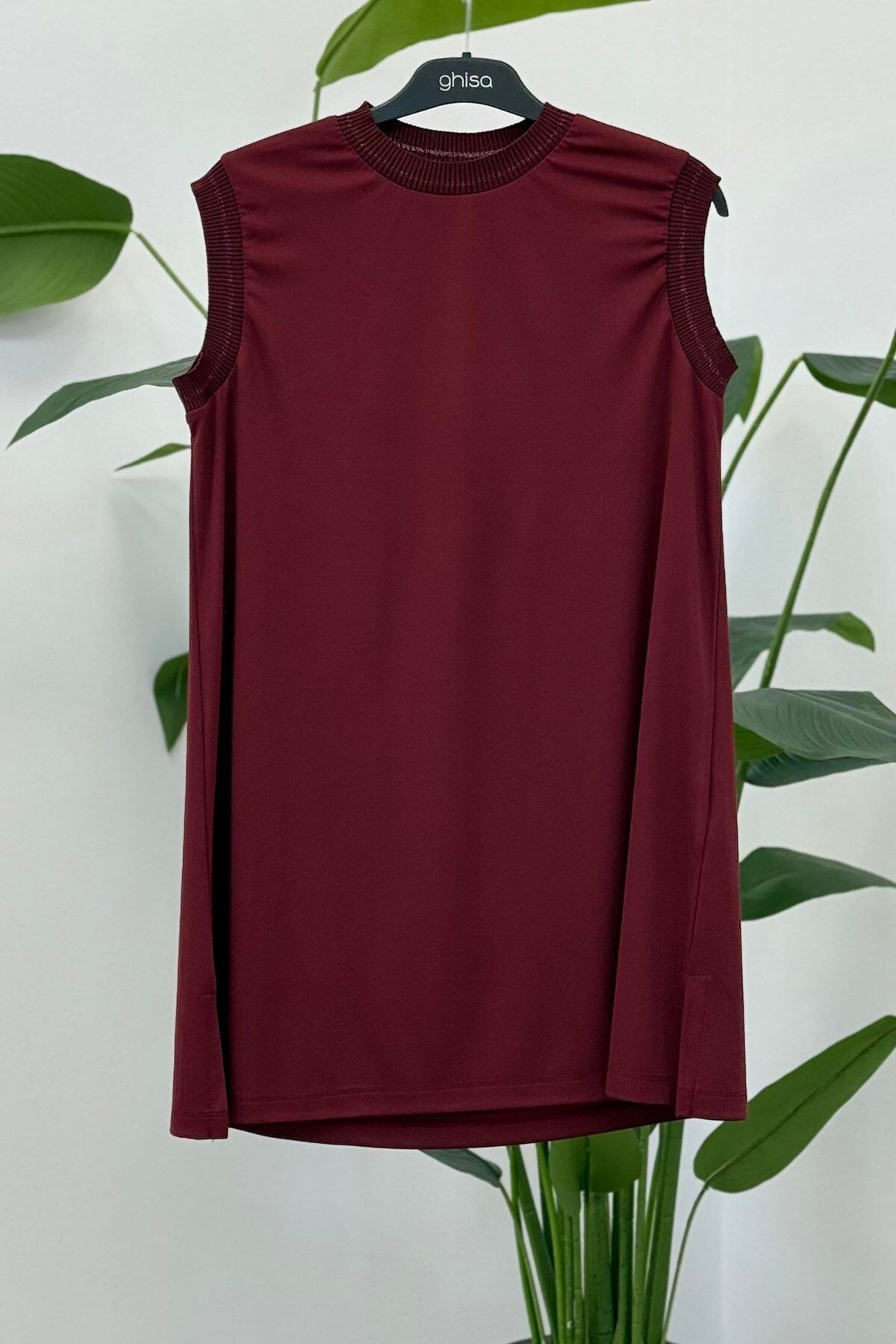 Ghisa Kolsuz Tunik BORDO 4677