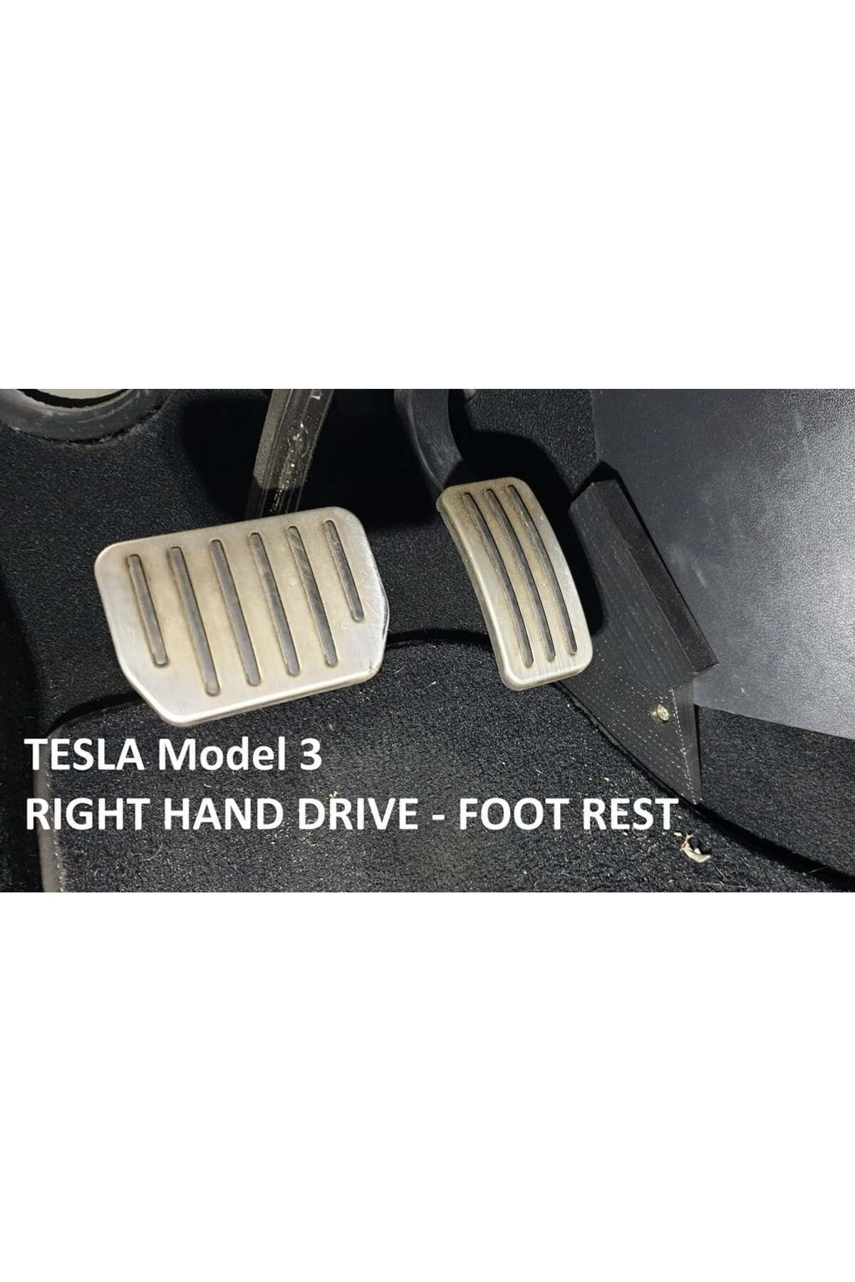 Lucest Tesla Model 3 RHD Ayak Dinlenme (Plastik Aparattır!!!)